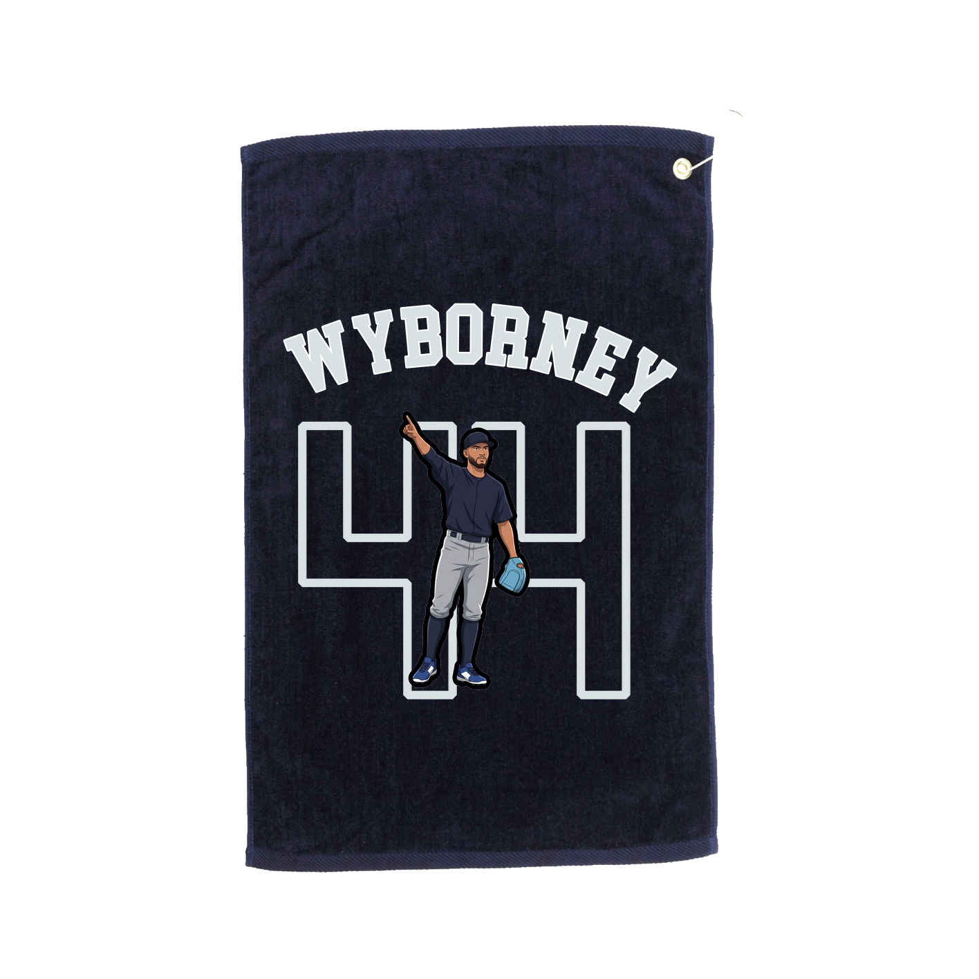 Golf Towel — Shirsey Arch in Navy
