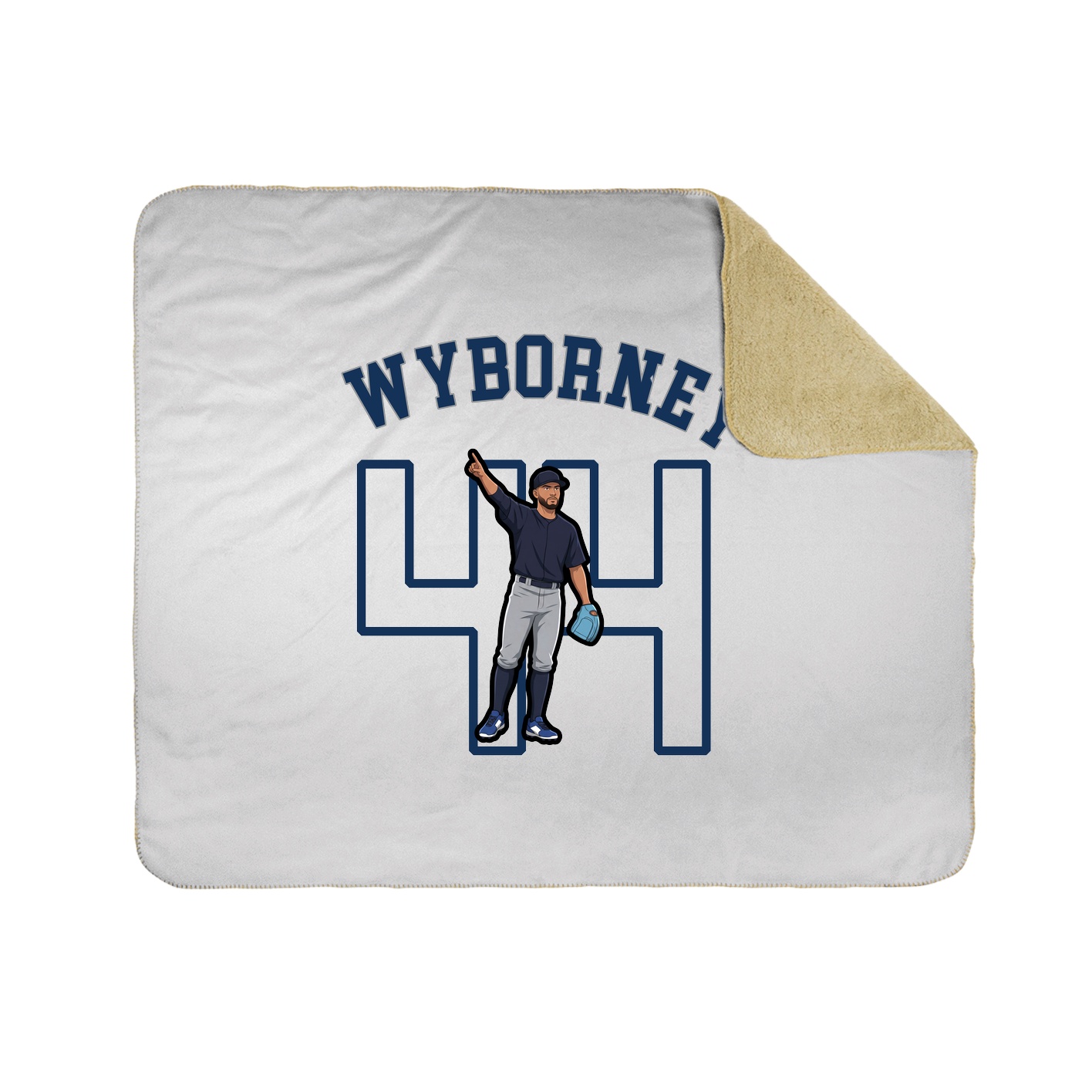 Throw Blanket — Shirsey Arch in White