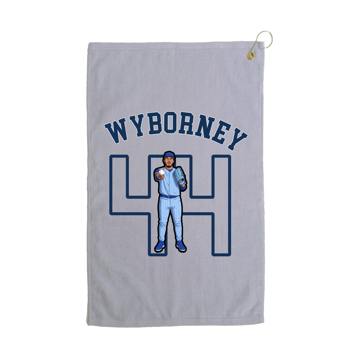 Golf Towel — Shirsey Arch in Grey