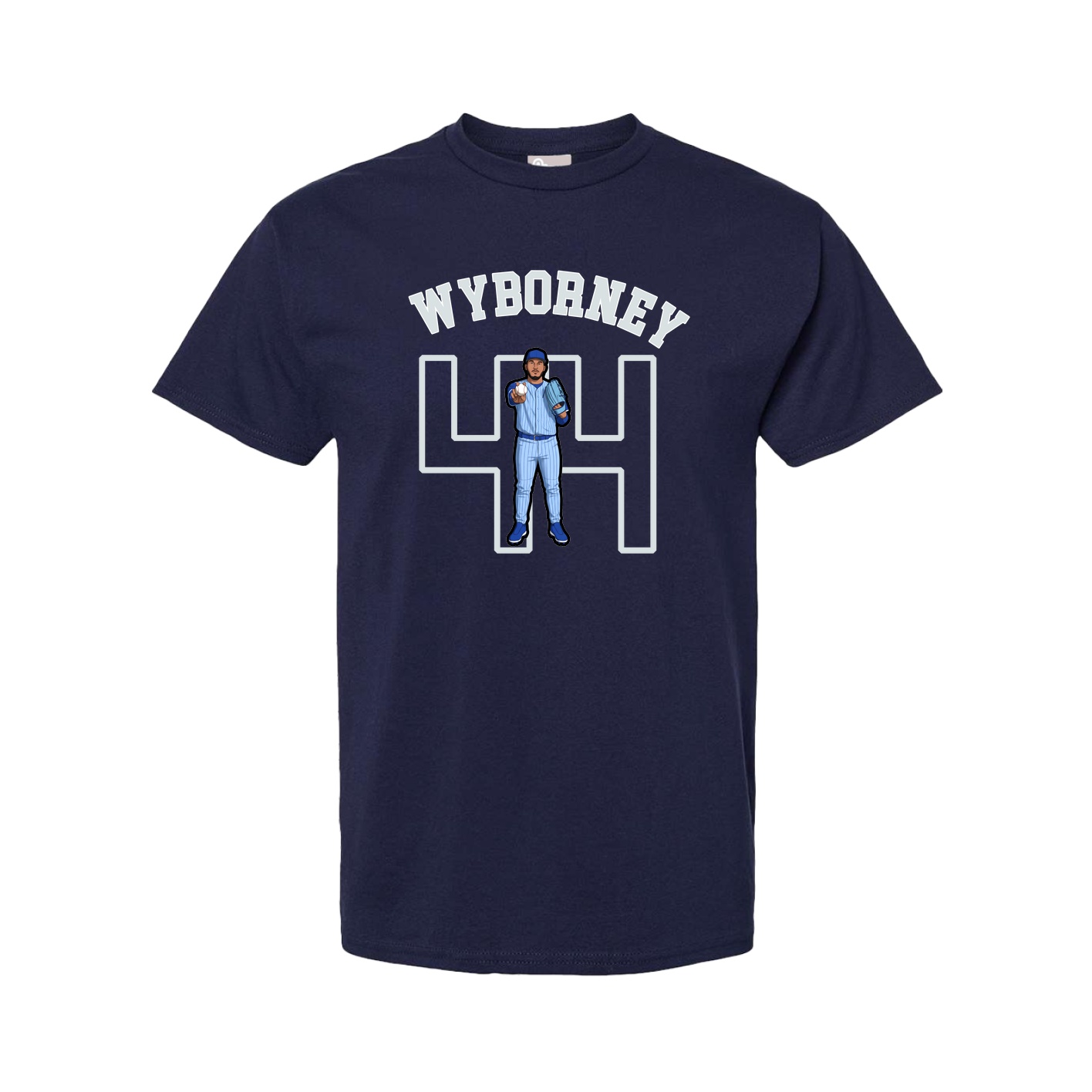 Youth Tee — Shirsey Arch in Navy