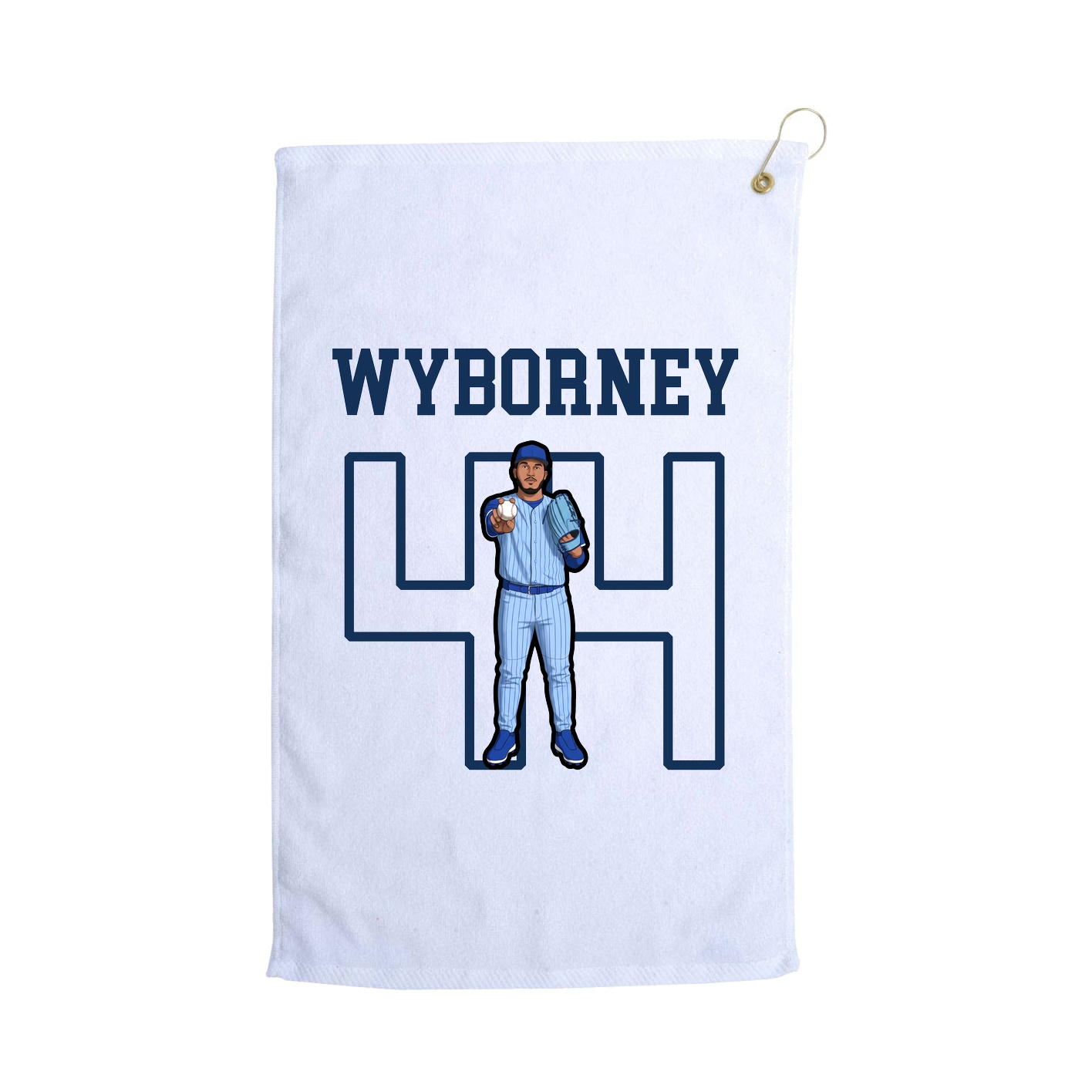 Golf Towel — Shirsey in White