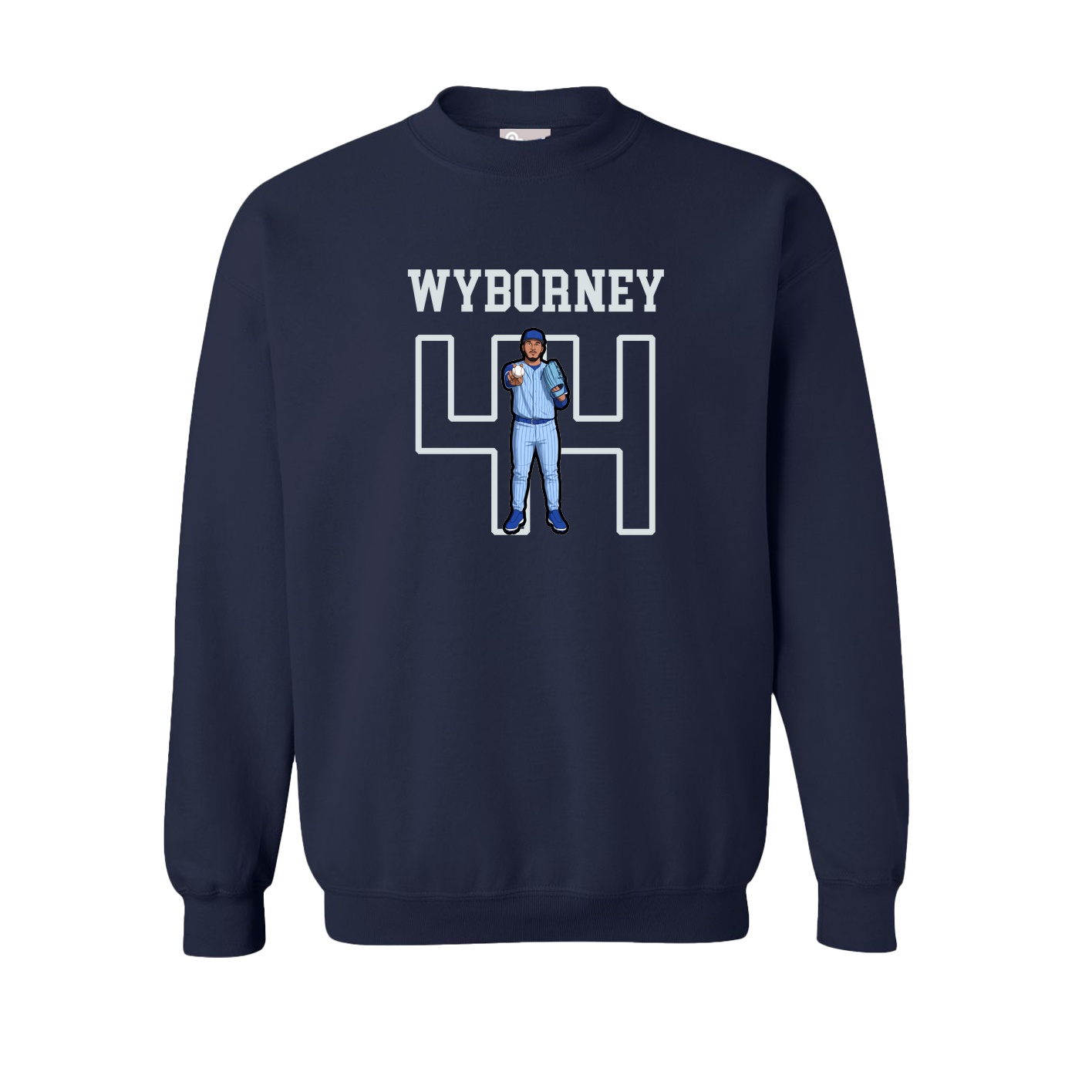 Fleece Crew — Shirsey in Navy