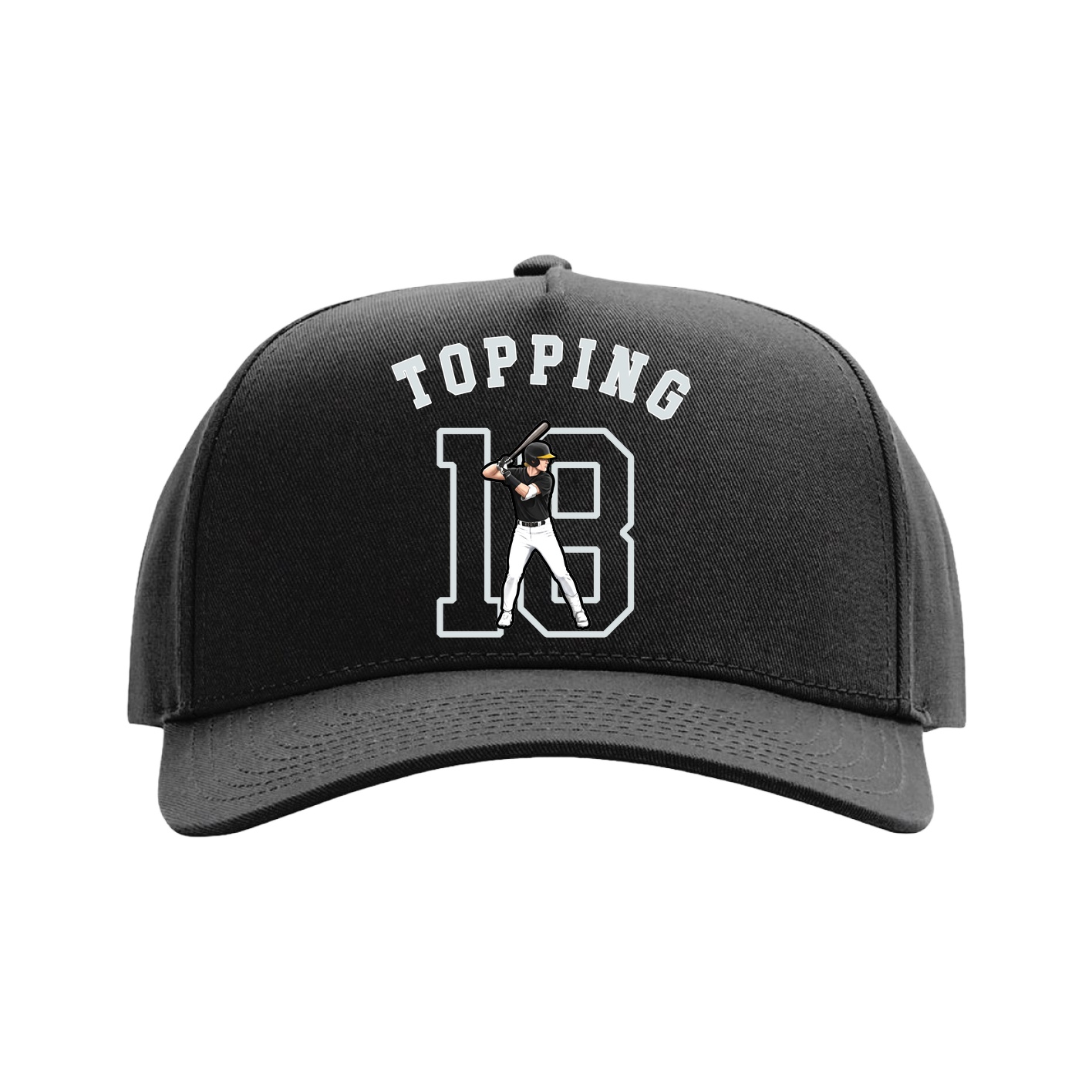 Full Fabric Five-Panel Champ Cap