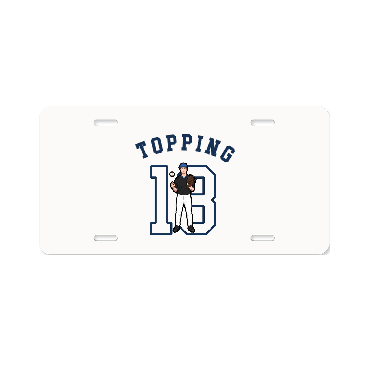 License Plate — Shirsey Arch in Classic