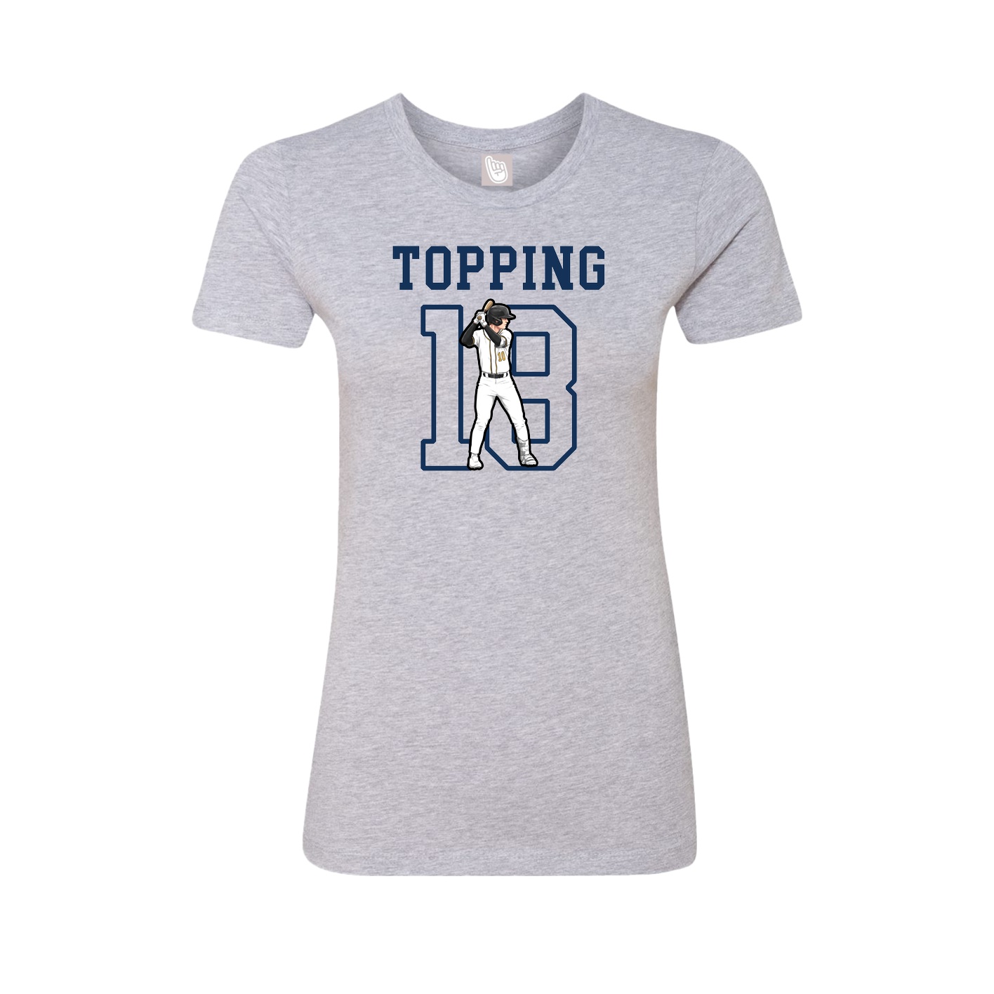 Fitted Women's Tee — Shirsey in Grey