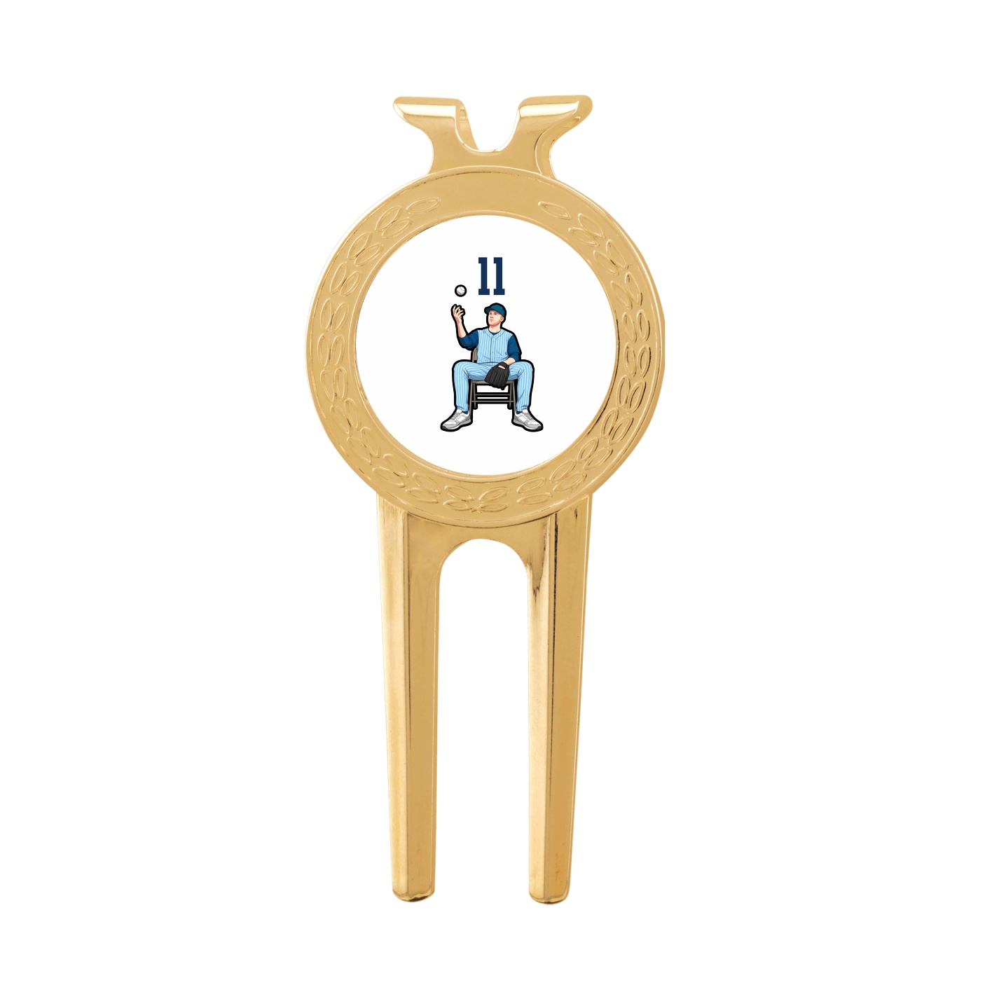 Divot Tool with Ball Marker — Number Top in Classic