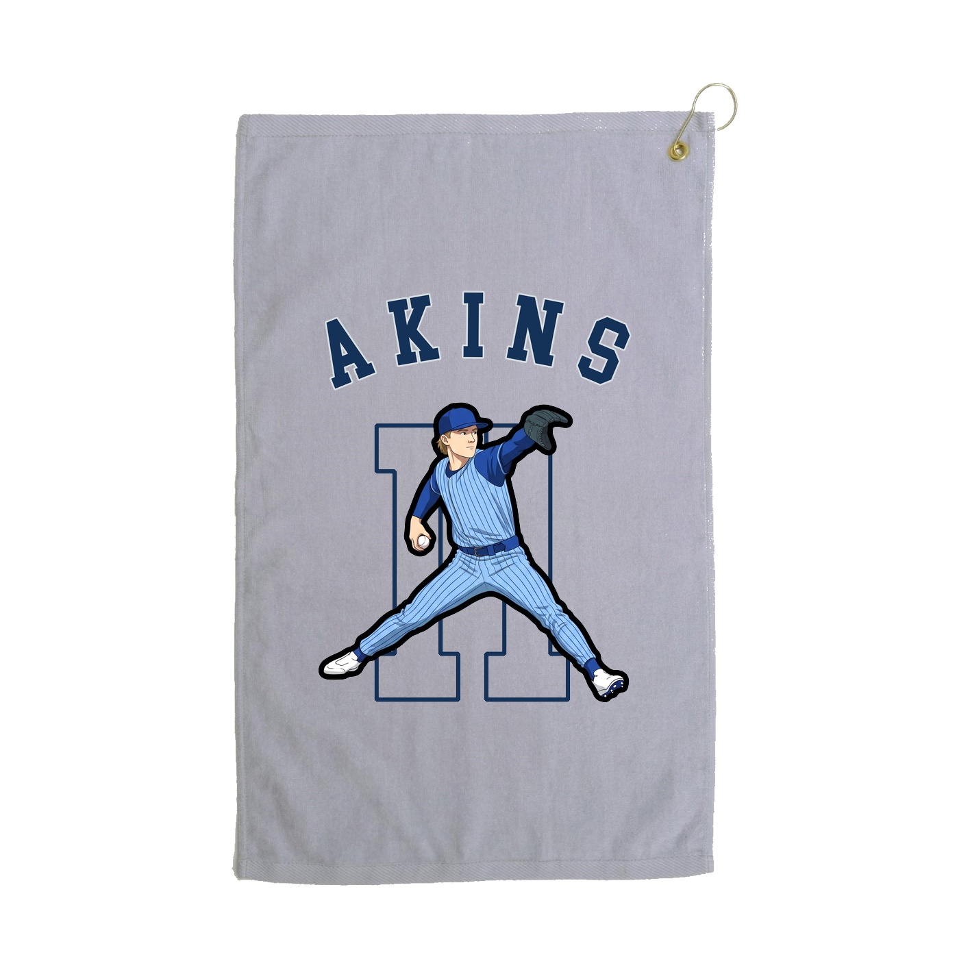 Golf Towel — Shirsey Arch in Grey