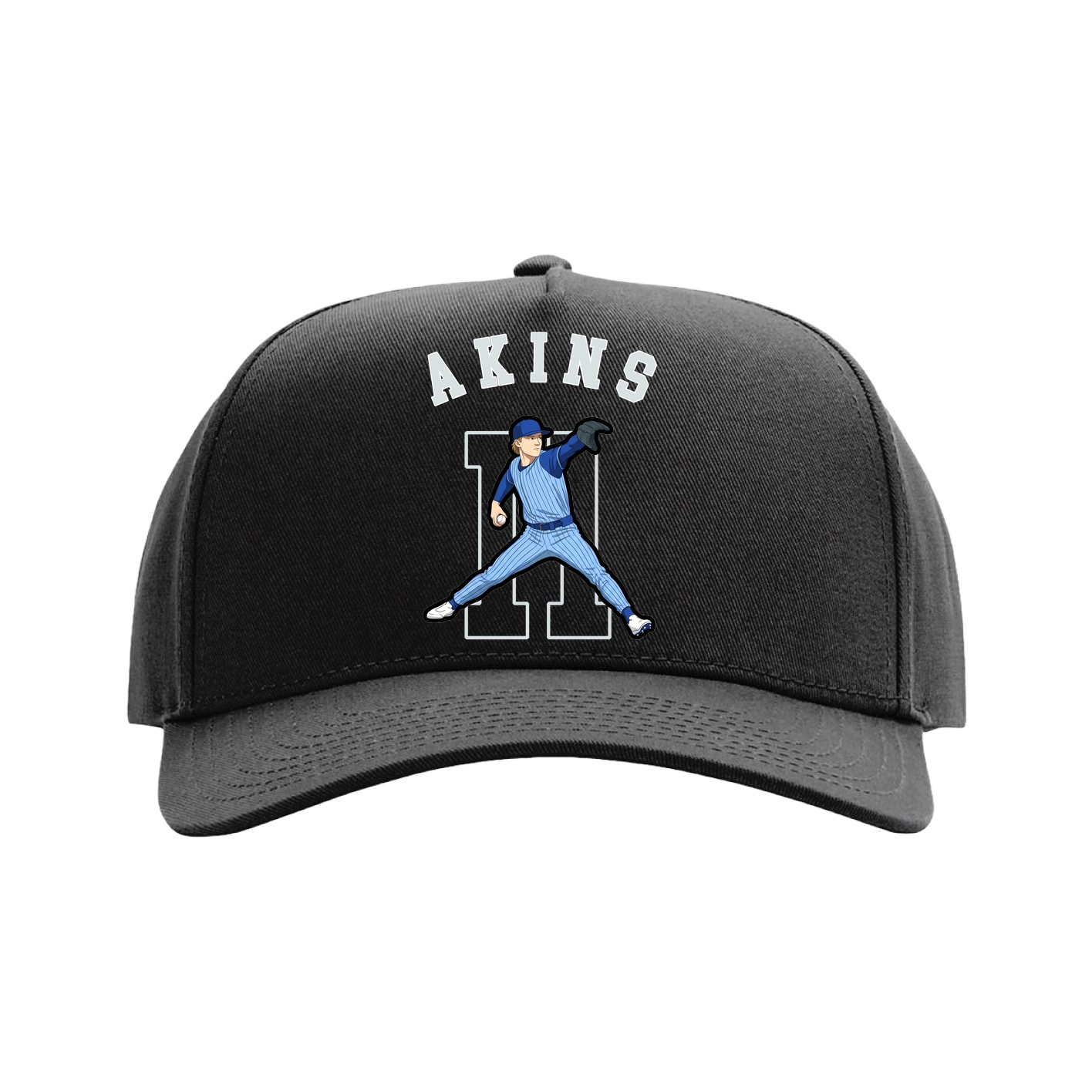 Full Fabric Five-Panel Champ Cap