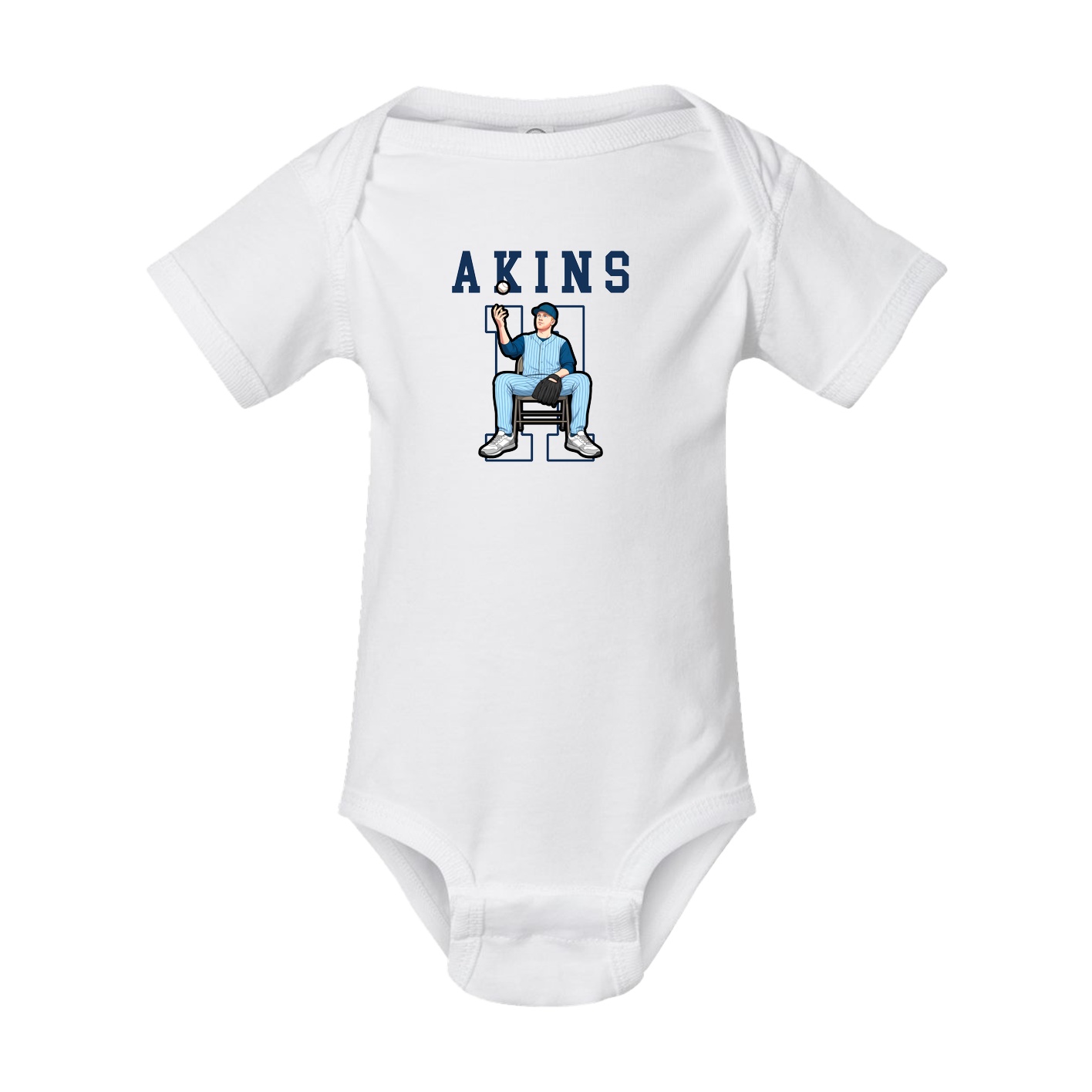 Baby Onesie — Shirsey in White