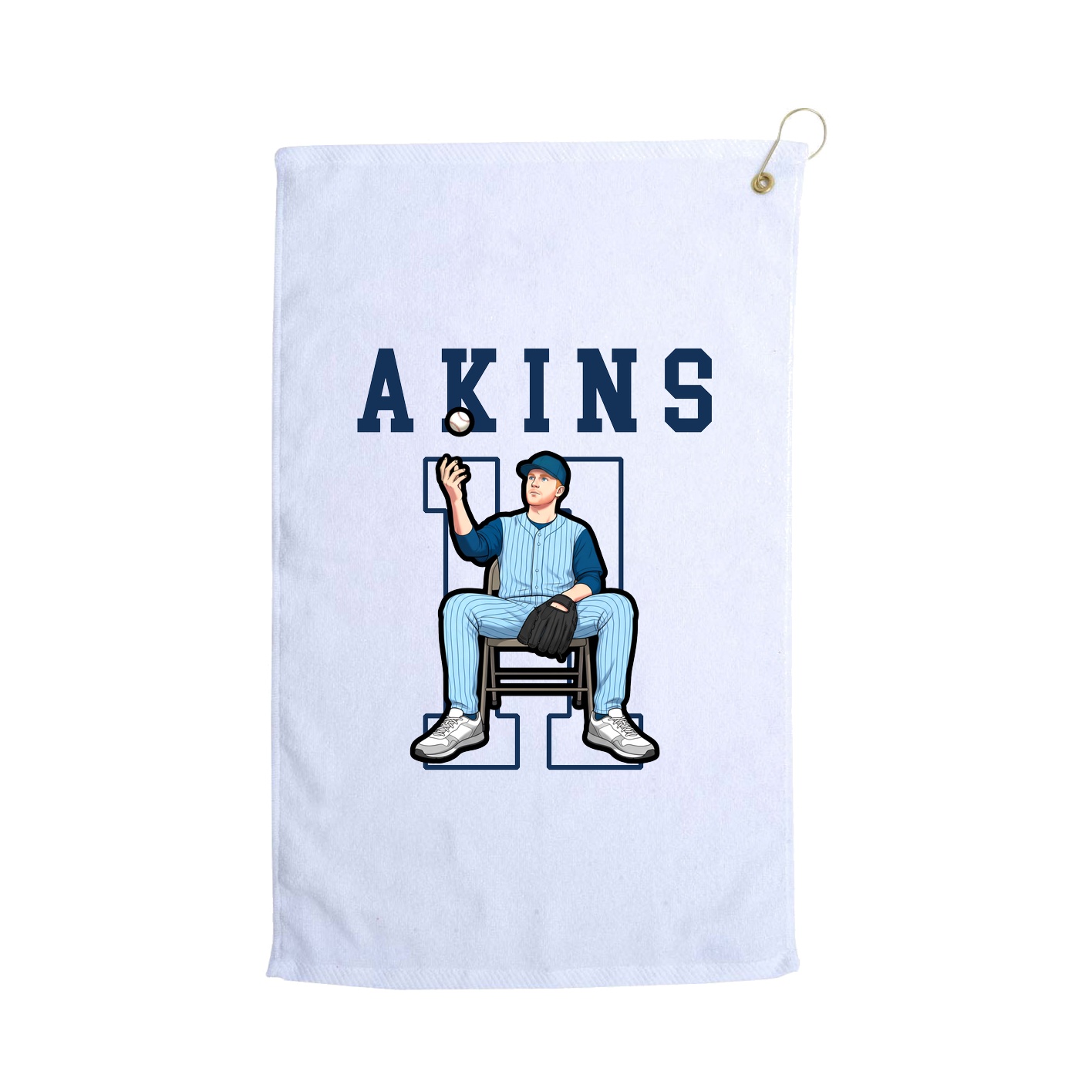Golf Towel — Shirsey in White
