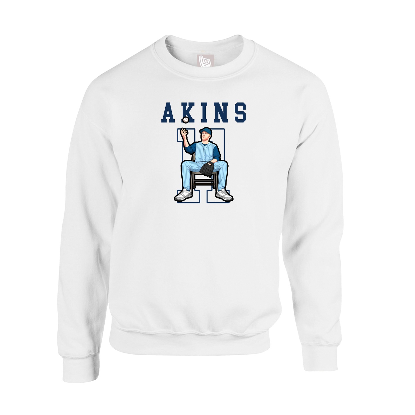 Fleece Crew — Shirsey in White