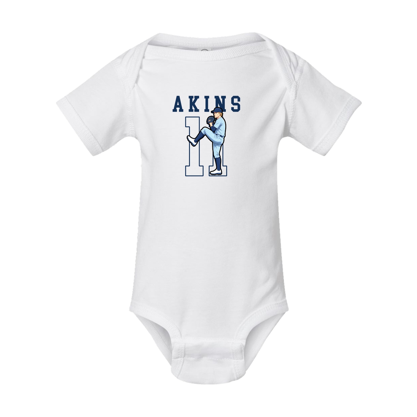 Baby Onesie — Shirsey in White