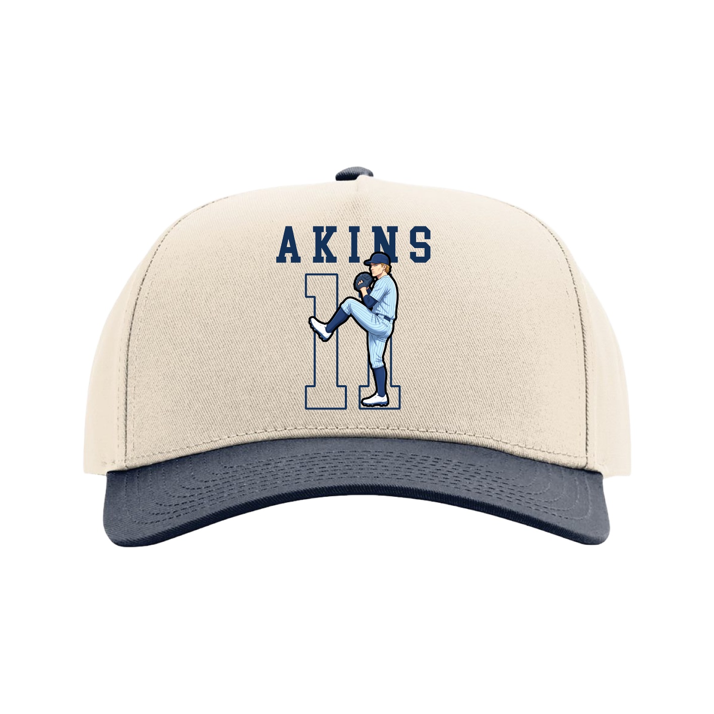 Full Fabric Five-Panel Champ Cap