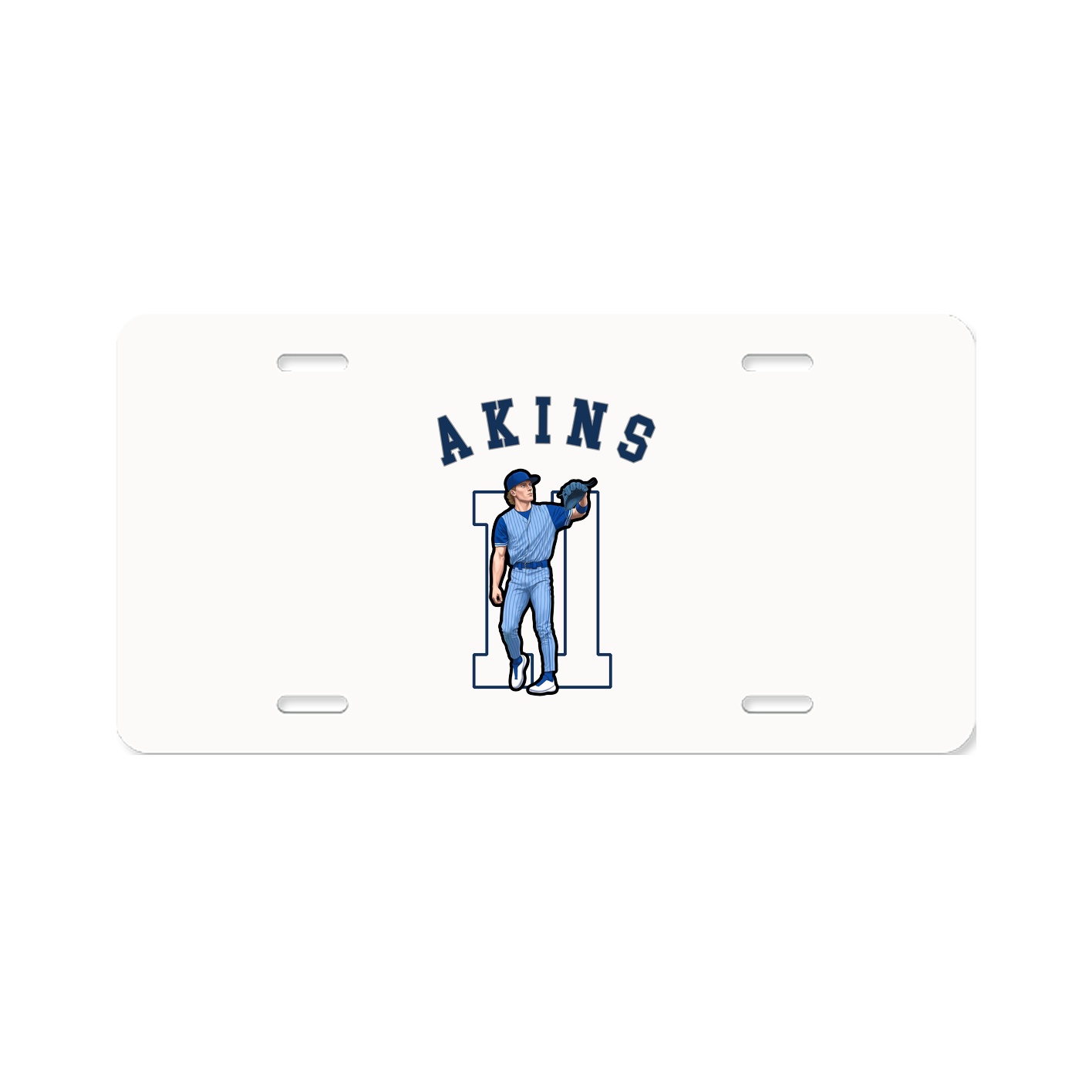 License Plate — Shirsey Arch in Classic