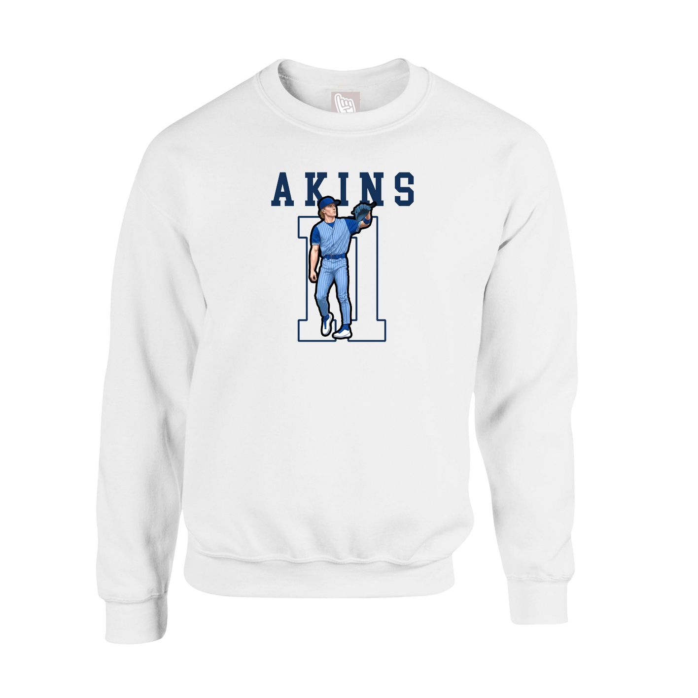 Fleece Crew — Shirsey in White