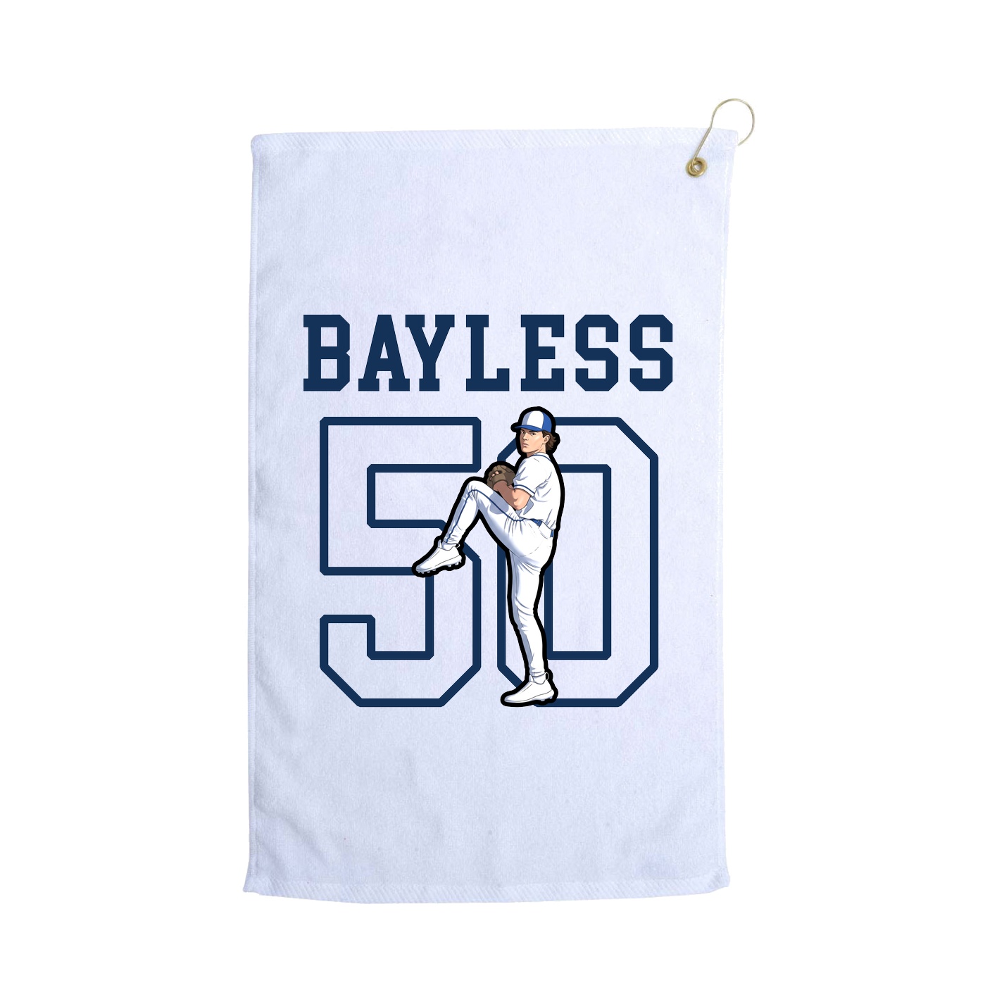 Golf Towel — Shirsey in White