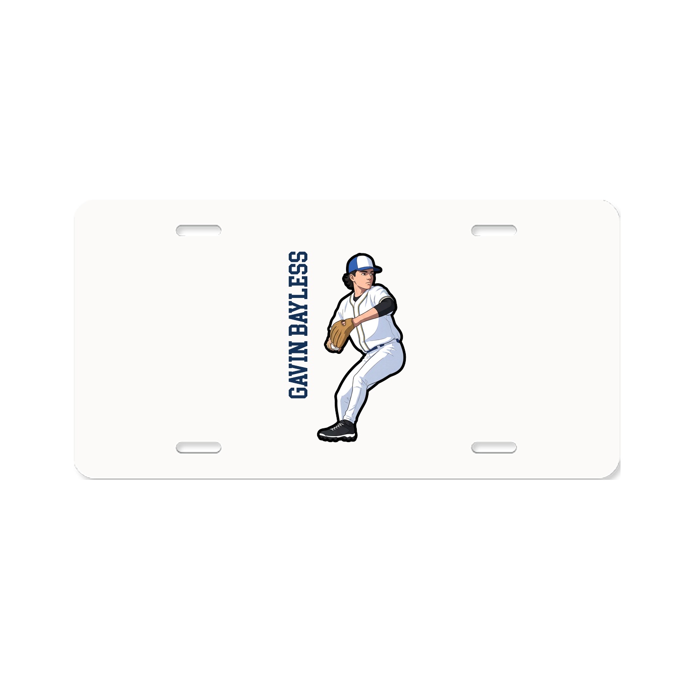 Aluminum License Plate