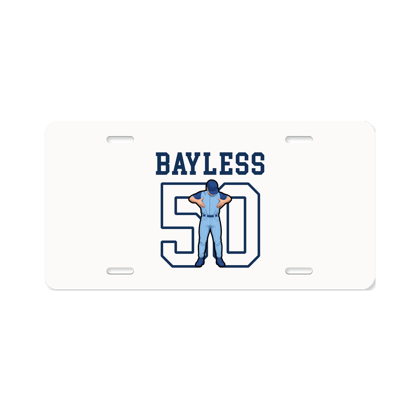 License Plate — Shirsey in Classic