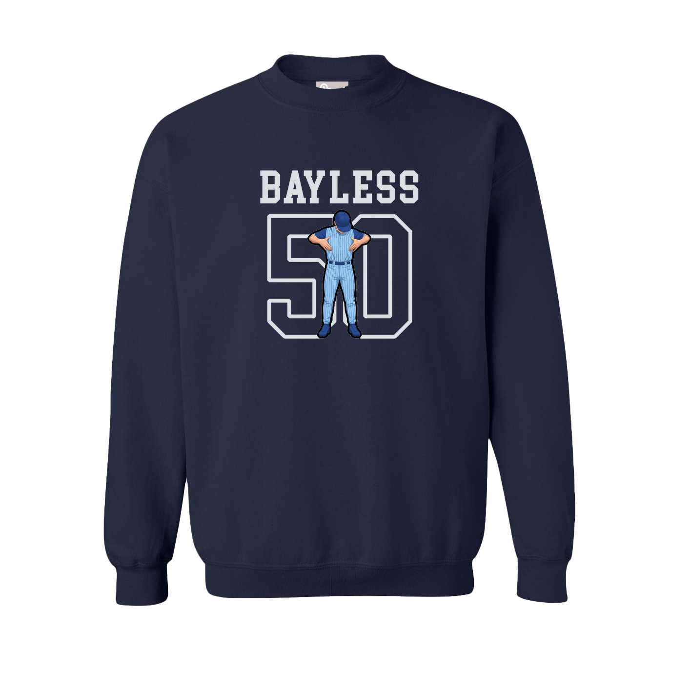 Fleece Crew — Shirsey in Navy