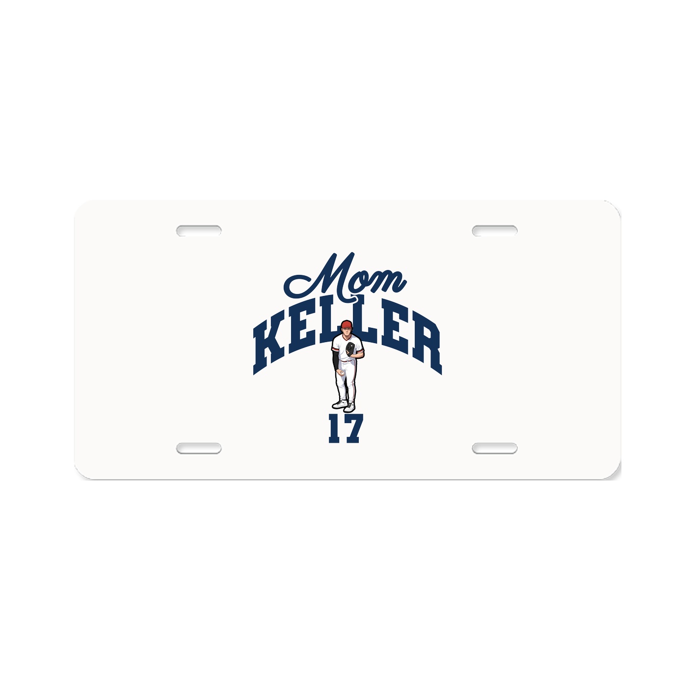 License Plate — Mothers Day Arch in Classic