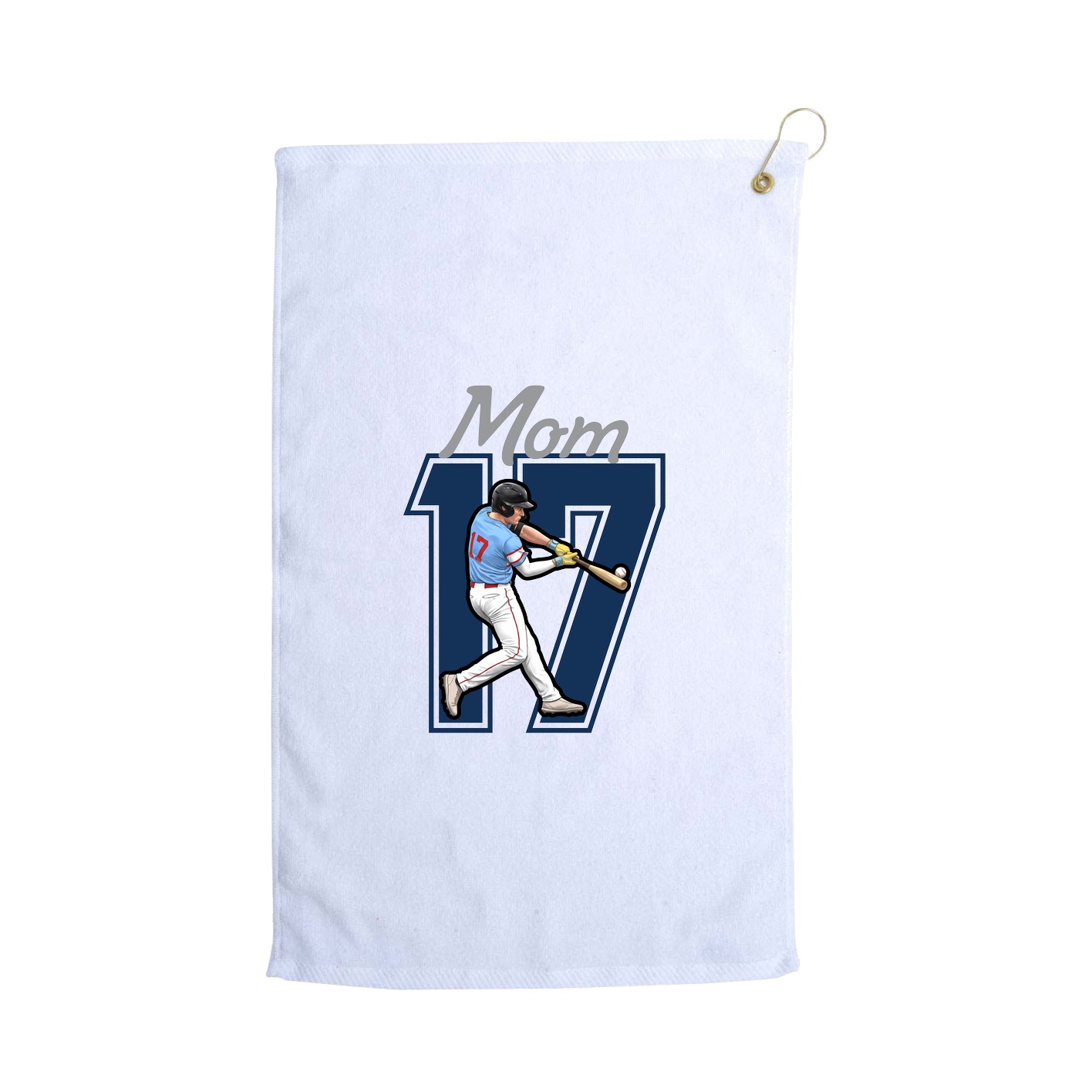 Golf Towel — Mothers Day Shirsey in White