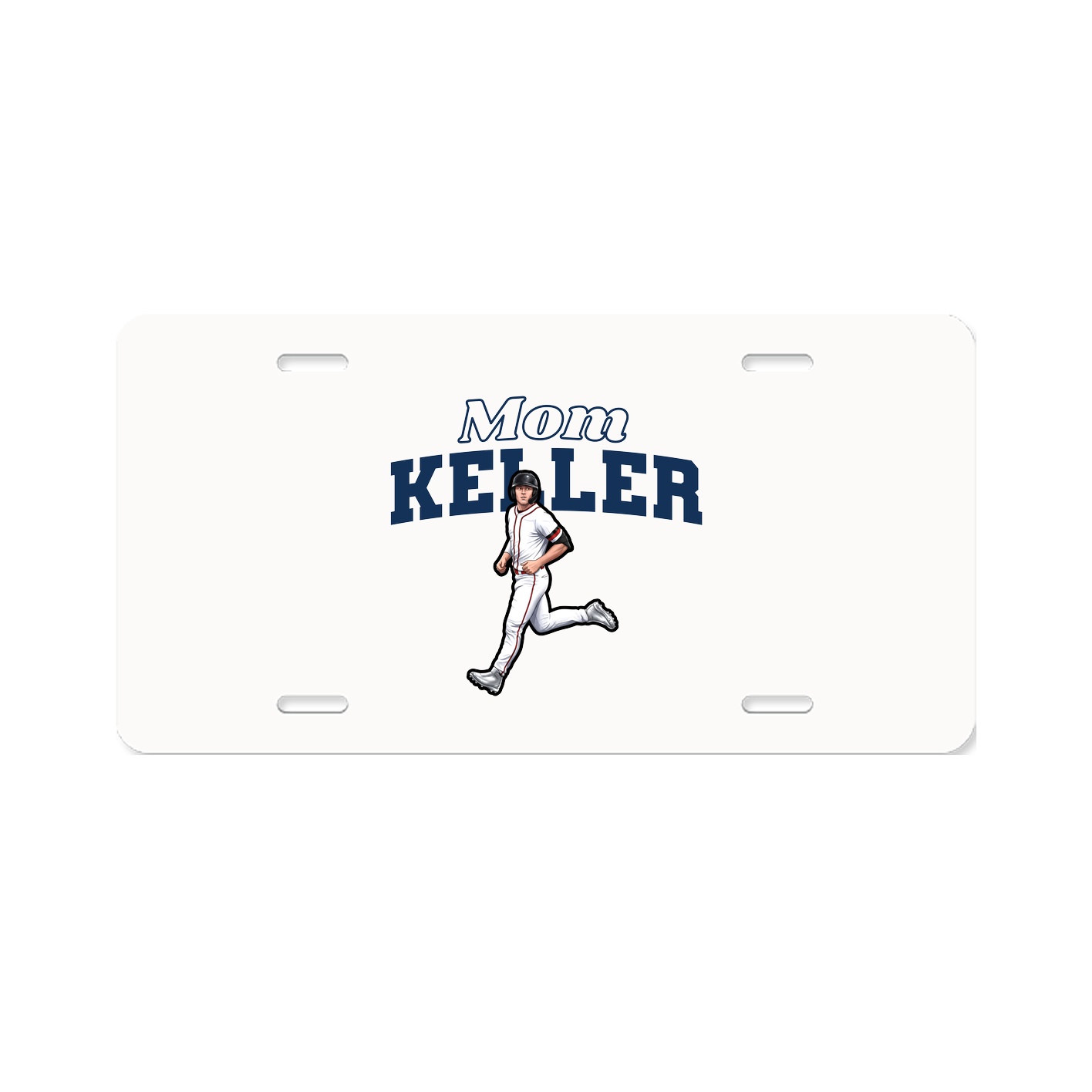 License Plate — Mothers Day Block in Classic