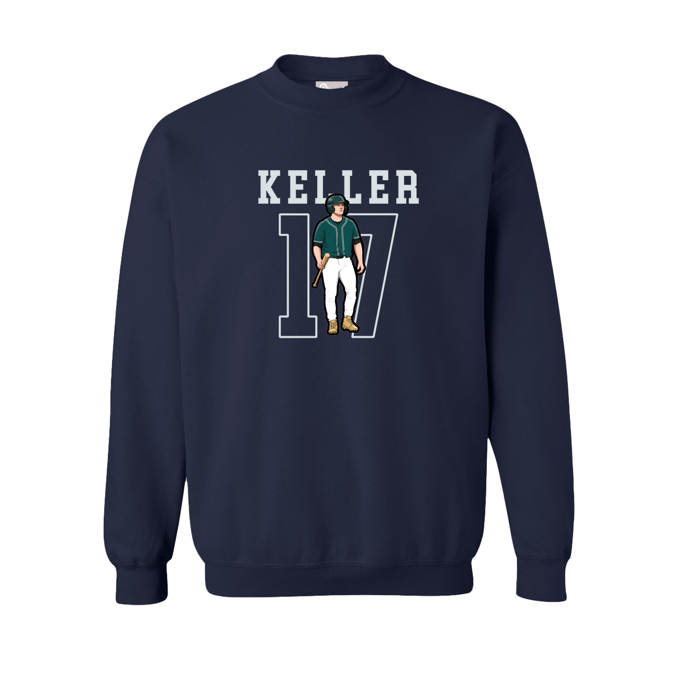 Fleece Crew — Shirsey in Navy