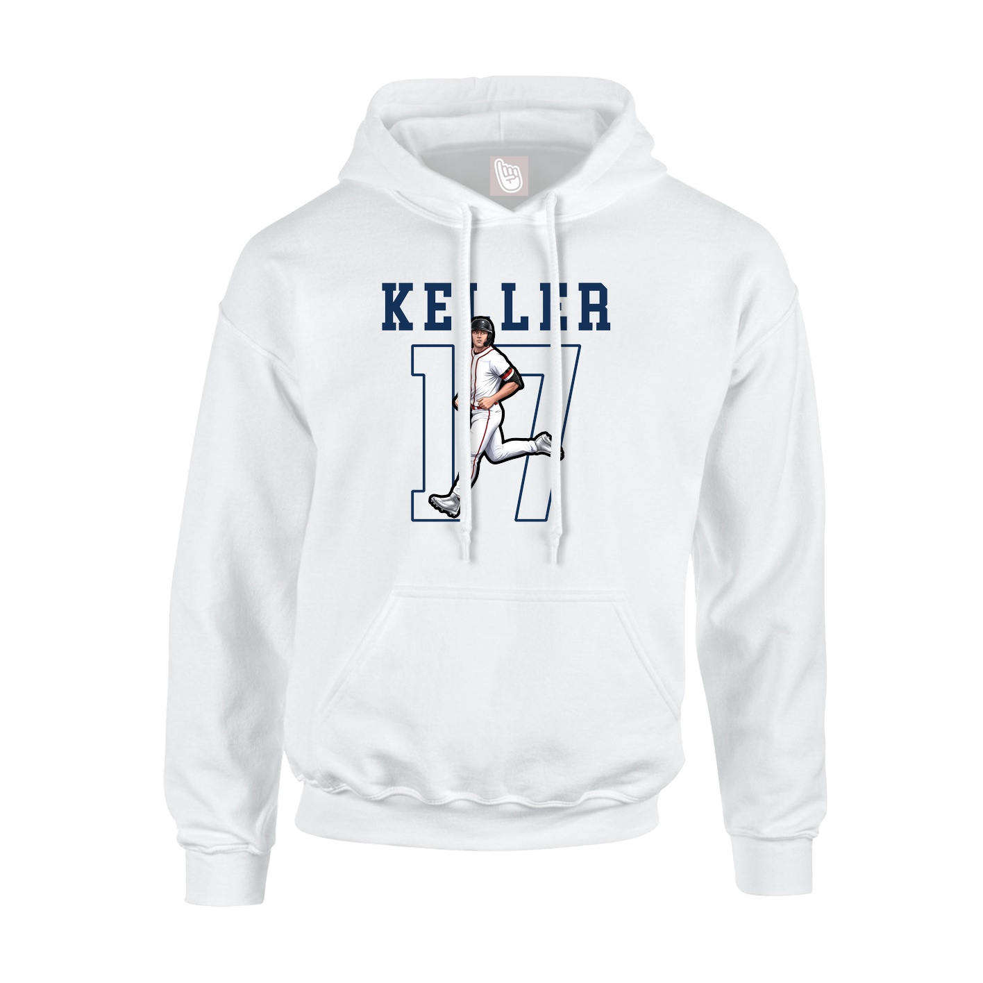 Hoodie — Shirsey in White