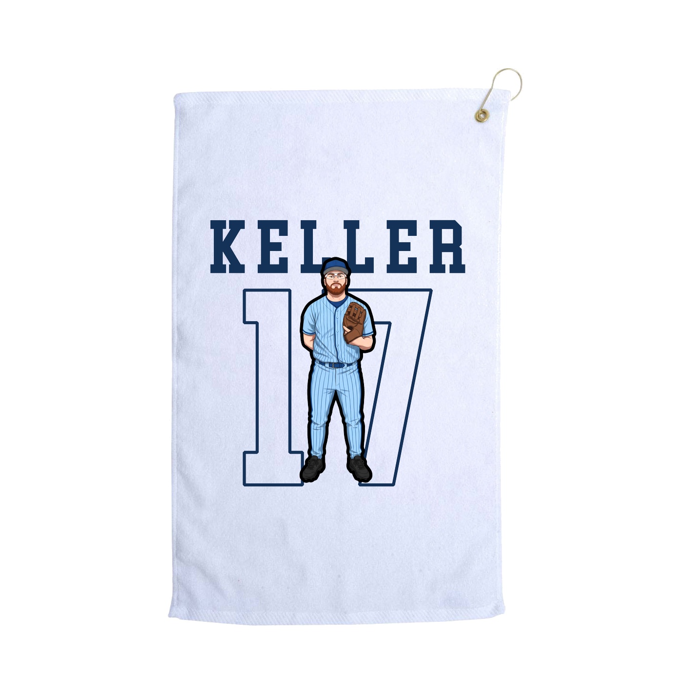 Golf Towel — Shirsey in White