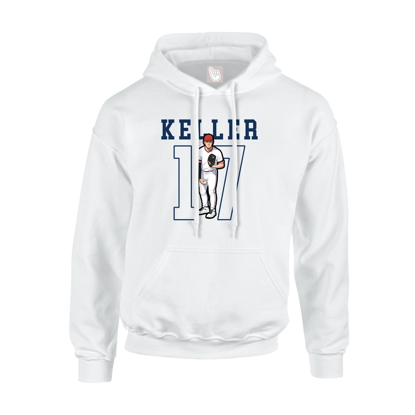Hoodie — Shirsey in White