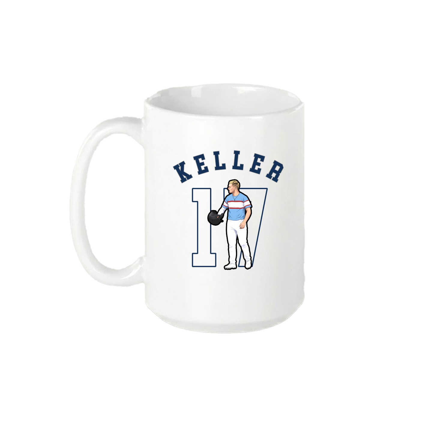 15oz Coffee Mug — Shirsey Arch in White