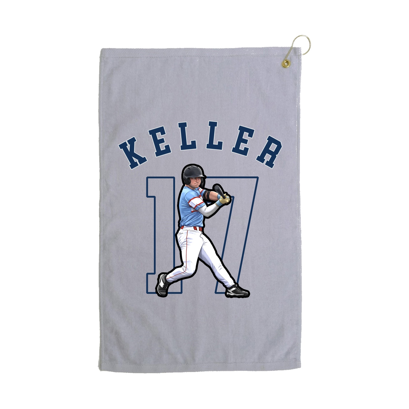 Golf Towel — Shirsey Arch in Grey