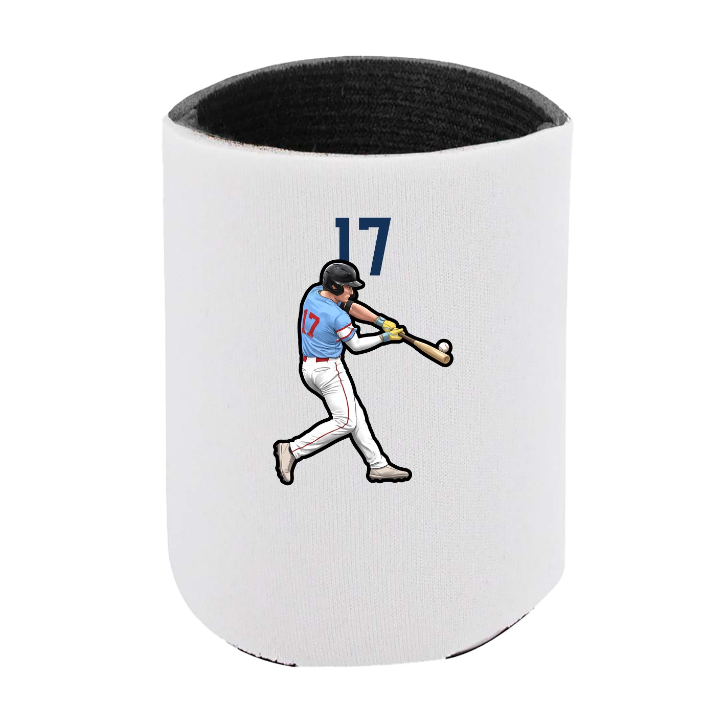 Can Holder — Number Top in White