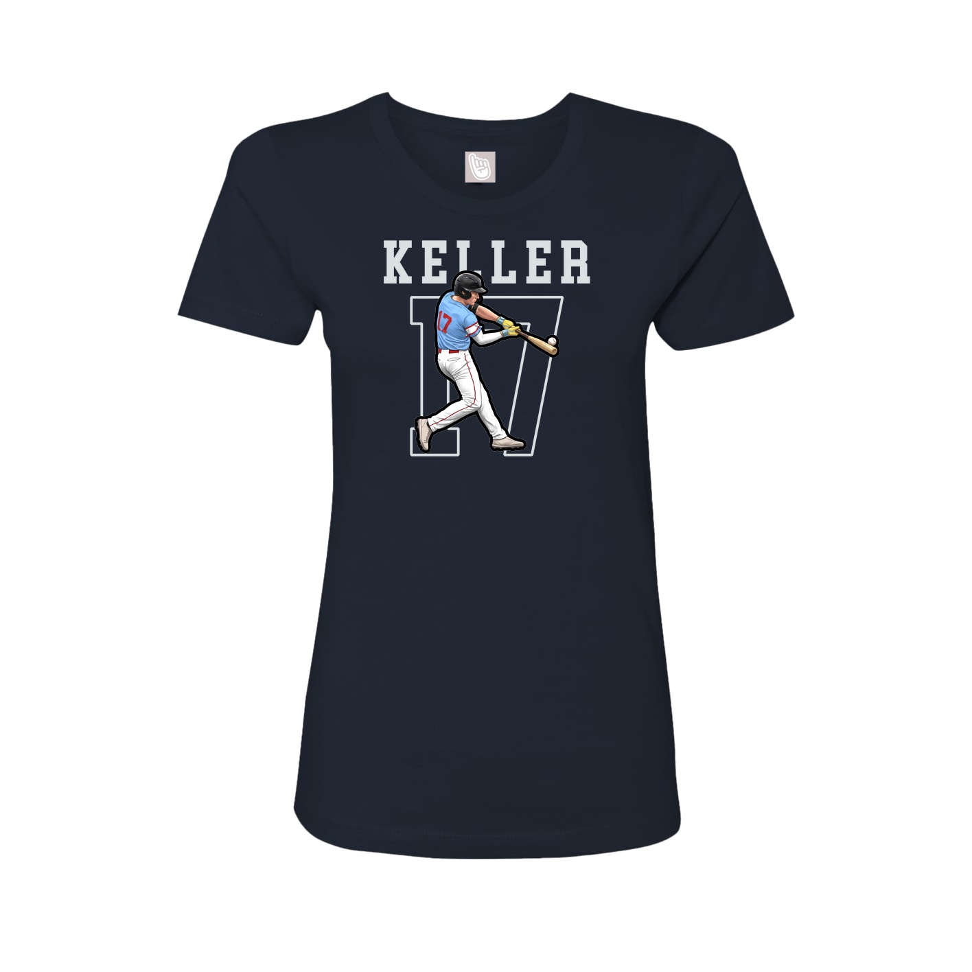 Fitted Women's Tee — Shirsey in Navy