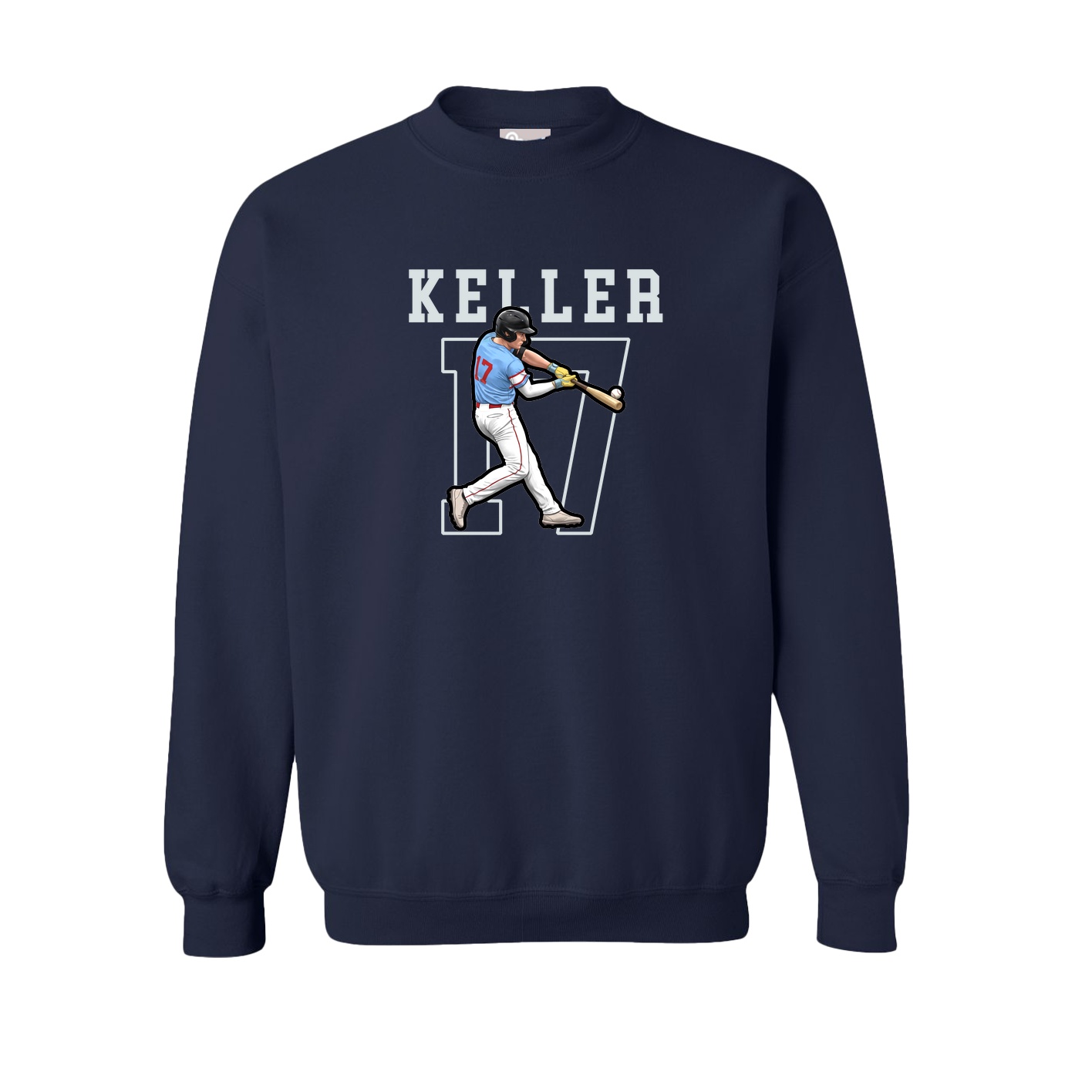 Fleece Crew — Shirsey in Navy