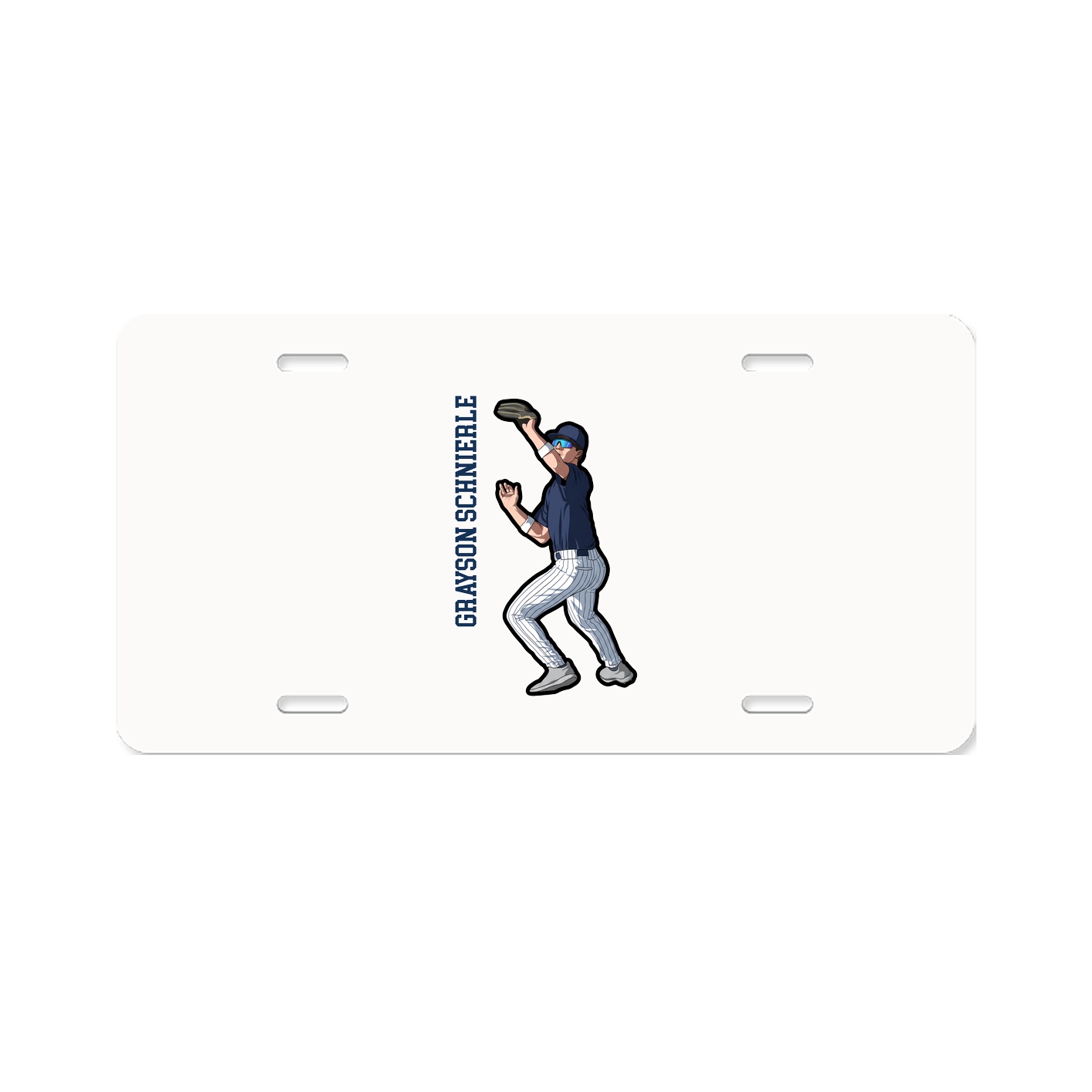 Aluminum License Plate