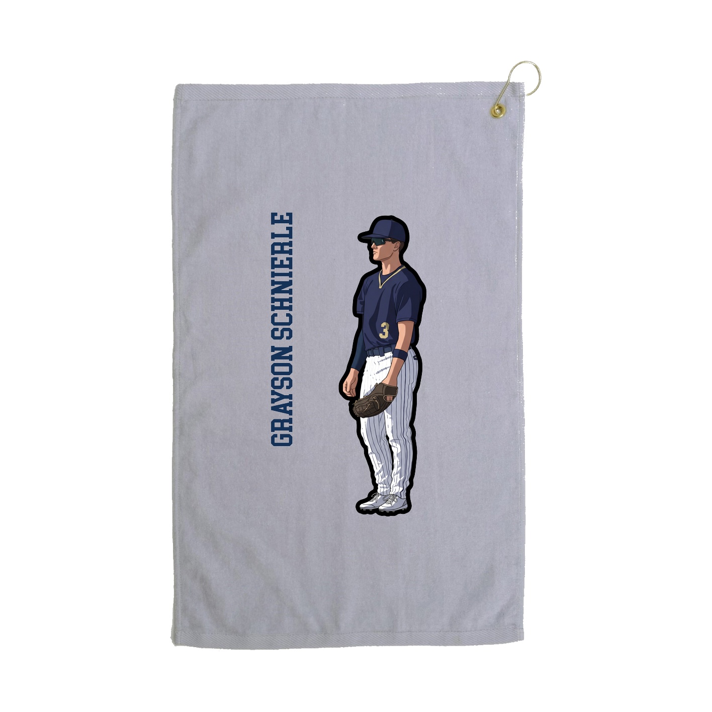 Terry Velour Golf Towel