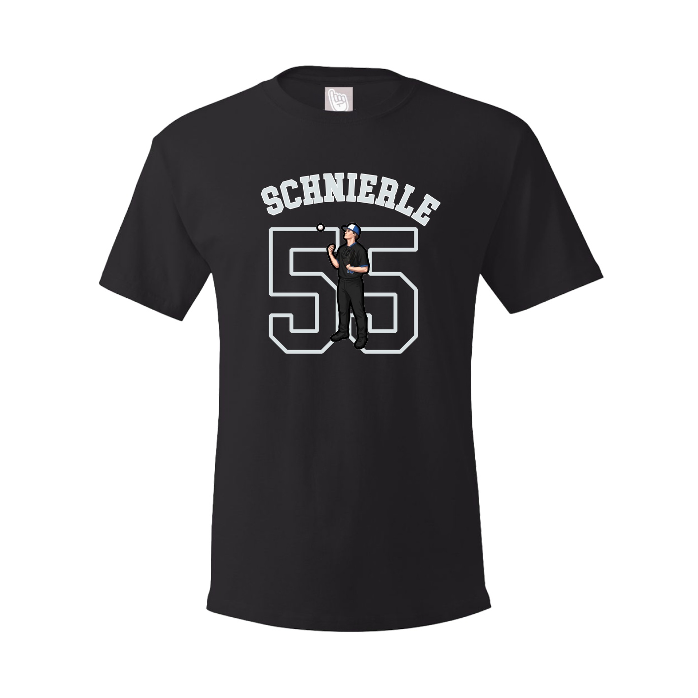 Youth Tee — Shirsey Arch in Black