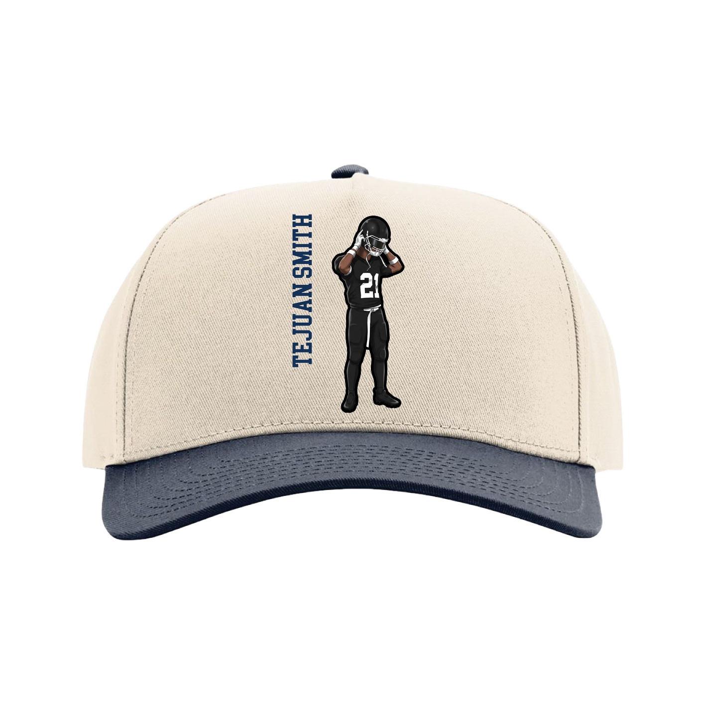 Full Fabric Five-Panel Champ Cap