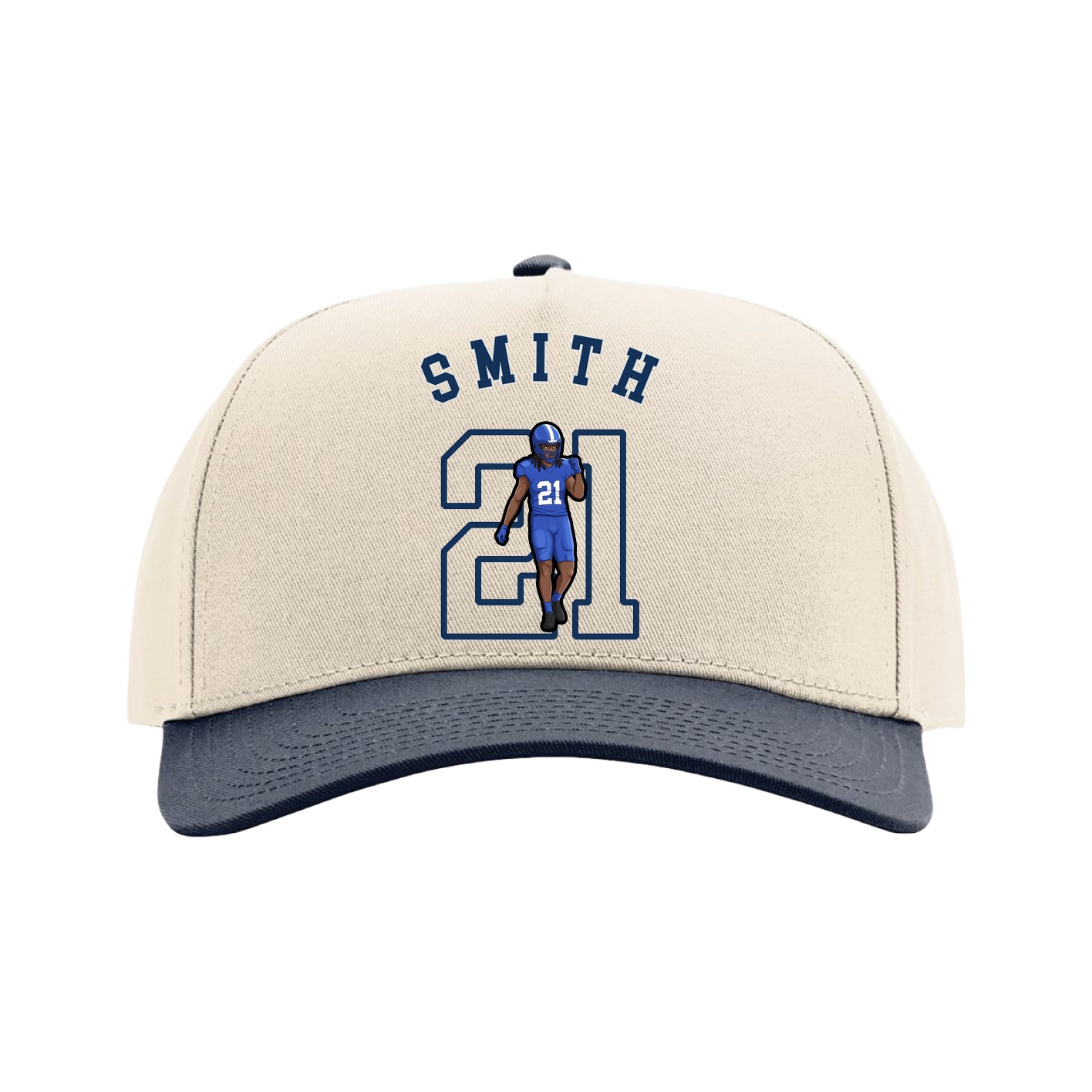 Full Fabric Five-Panel Champ Cap