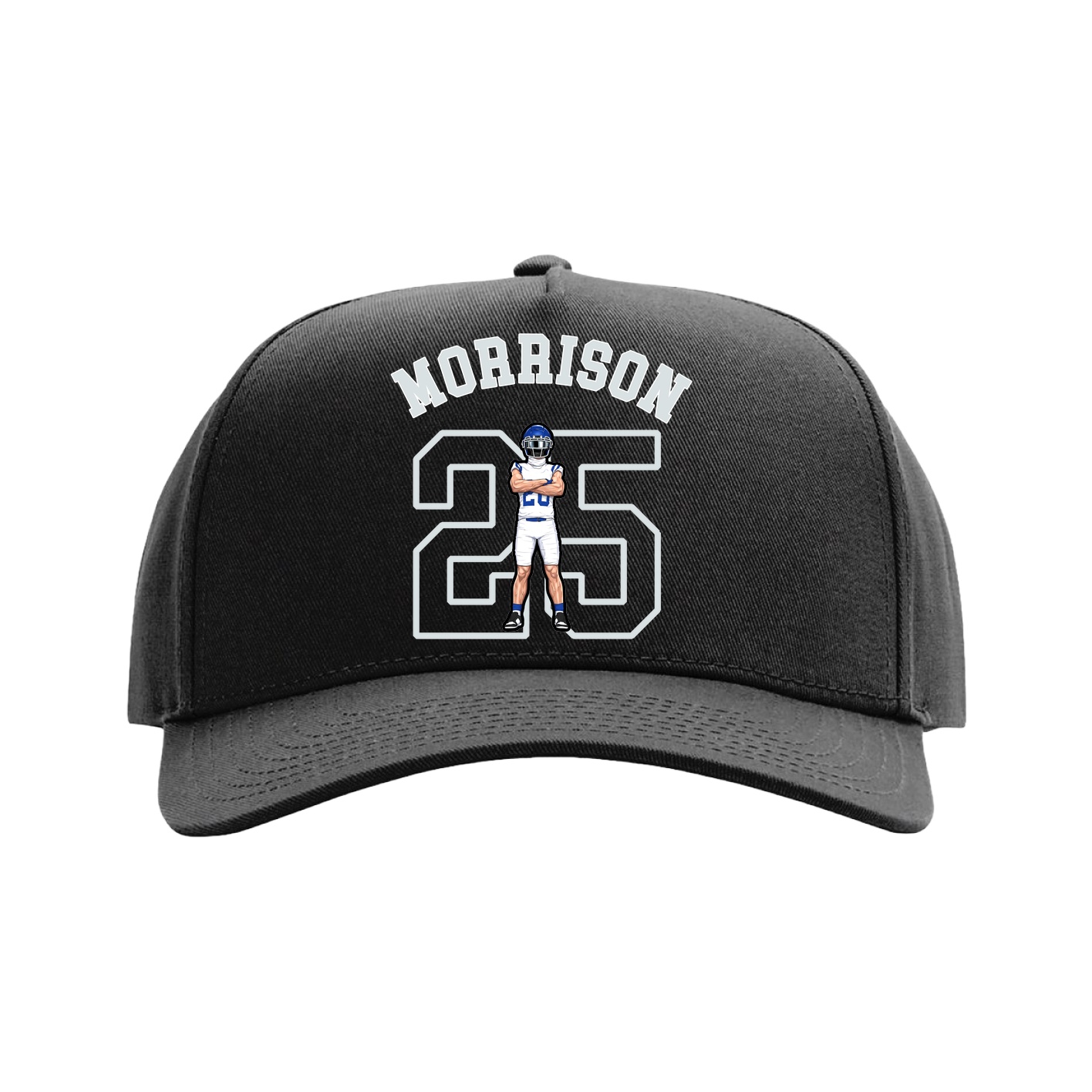 Full Fabric Five-Panel Champ Cap
