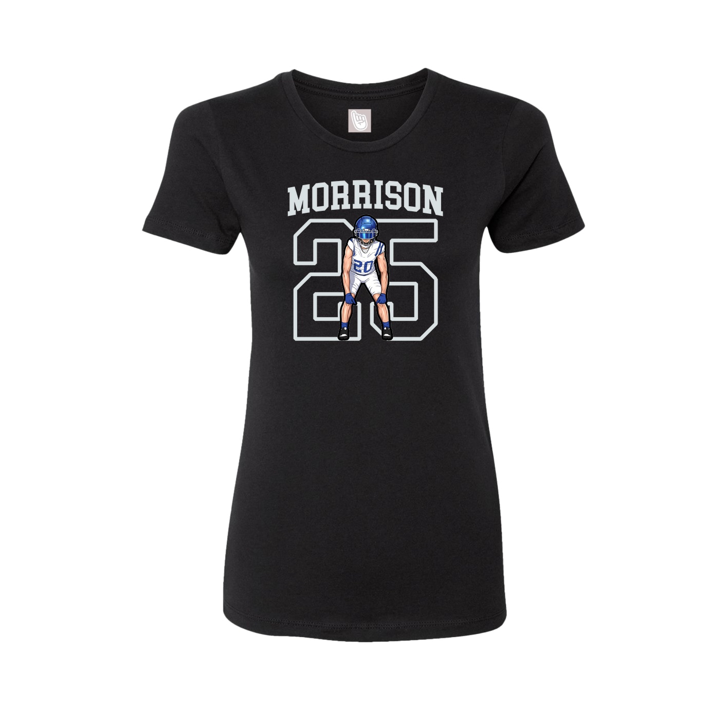 Fitted Women's Tee — Shirsey in Black