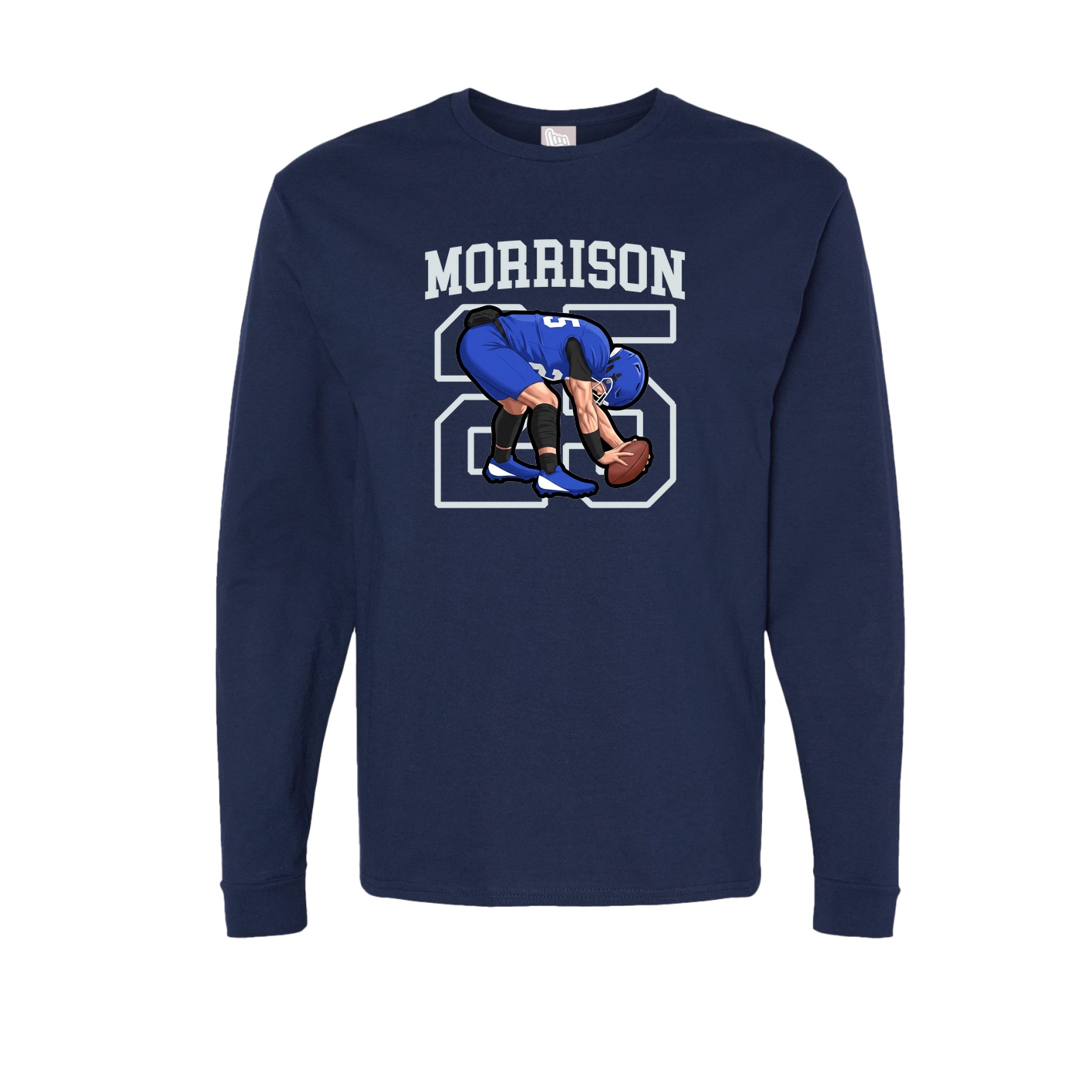Long Sleeve Tee — Shirsey in Navy