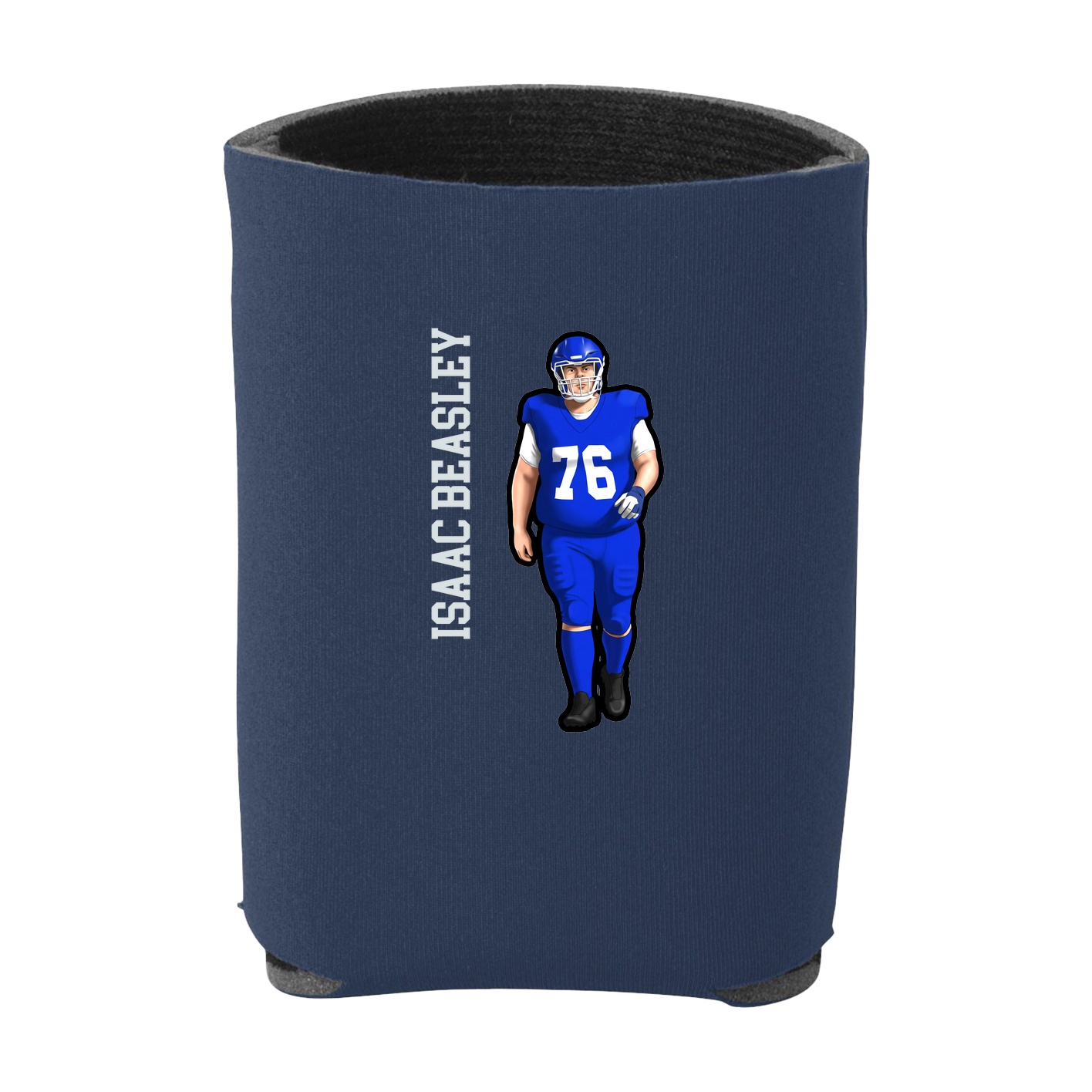 Can Holder — Name Vertical in Navy