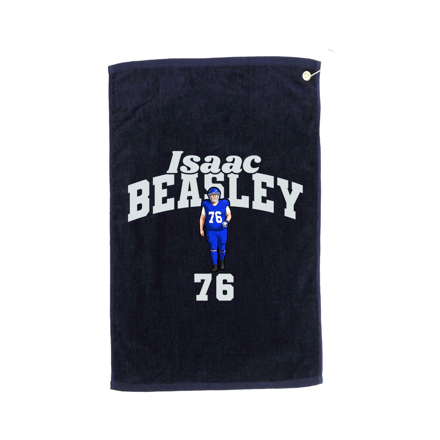 Golf Towel — Signature Arch in Navy