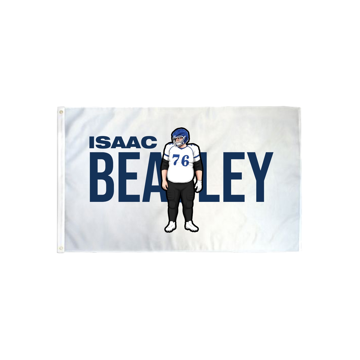 3x5 Flag — Player Name in Classic