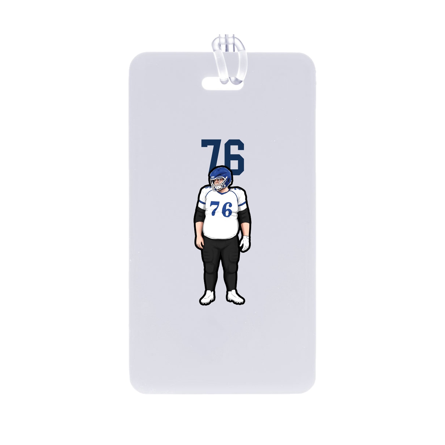 Bag Tag — Number Top in Classic