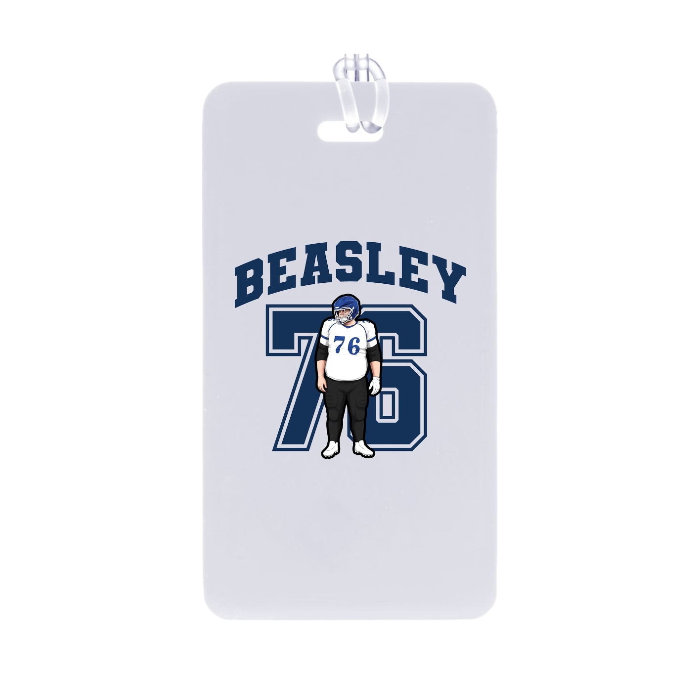 Bag Tag — Number in Classic