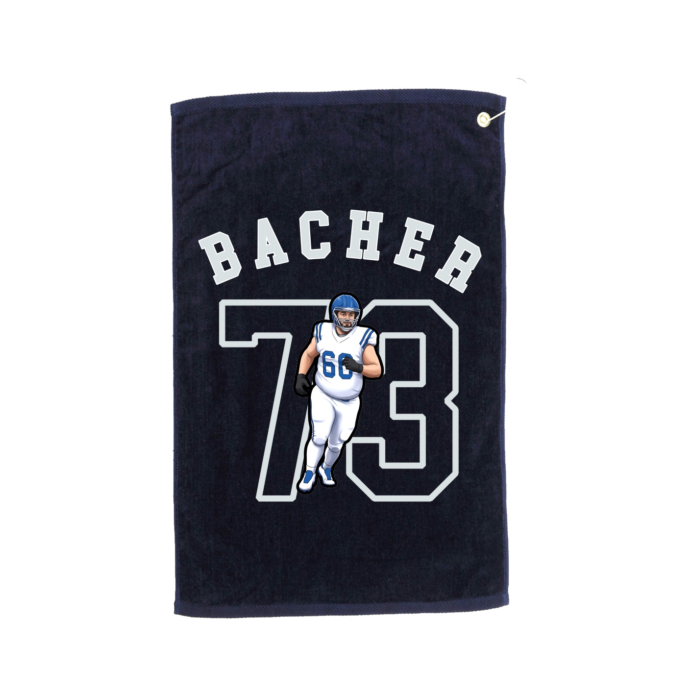 Golf Towel — Shirsey Arch in Navy