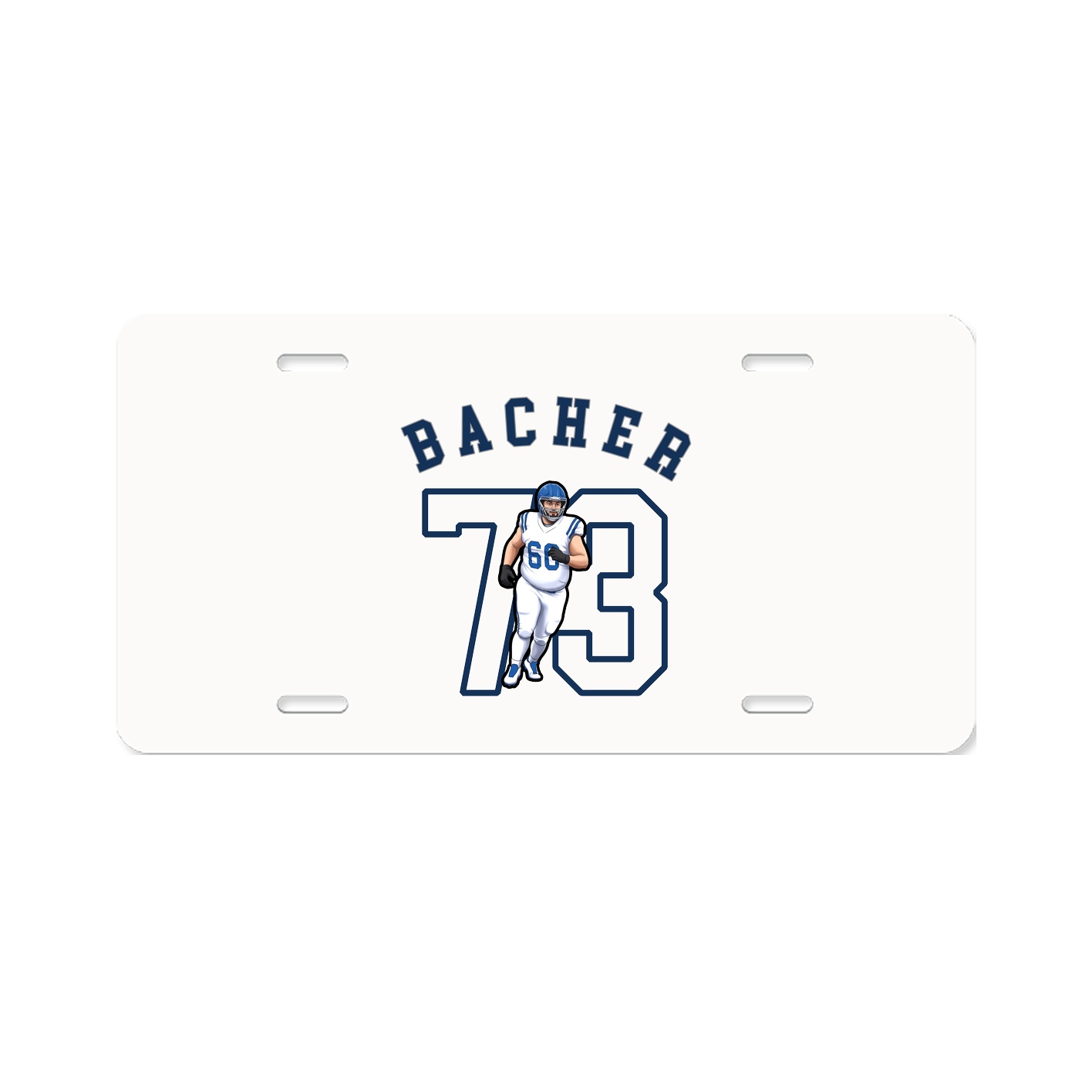 License Plate — Shirsey Arch in Classic